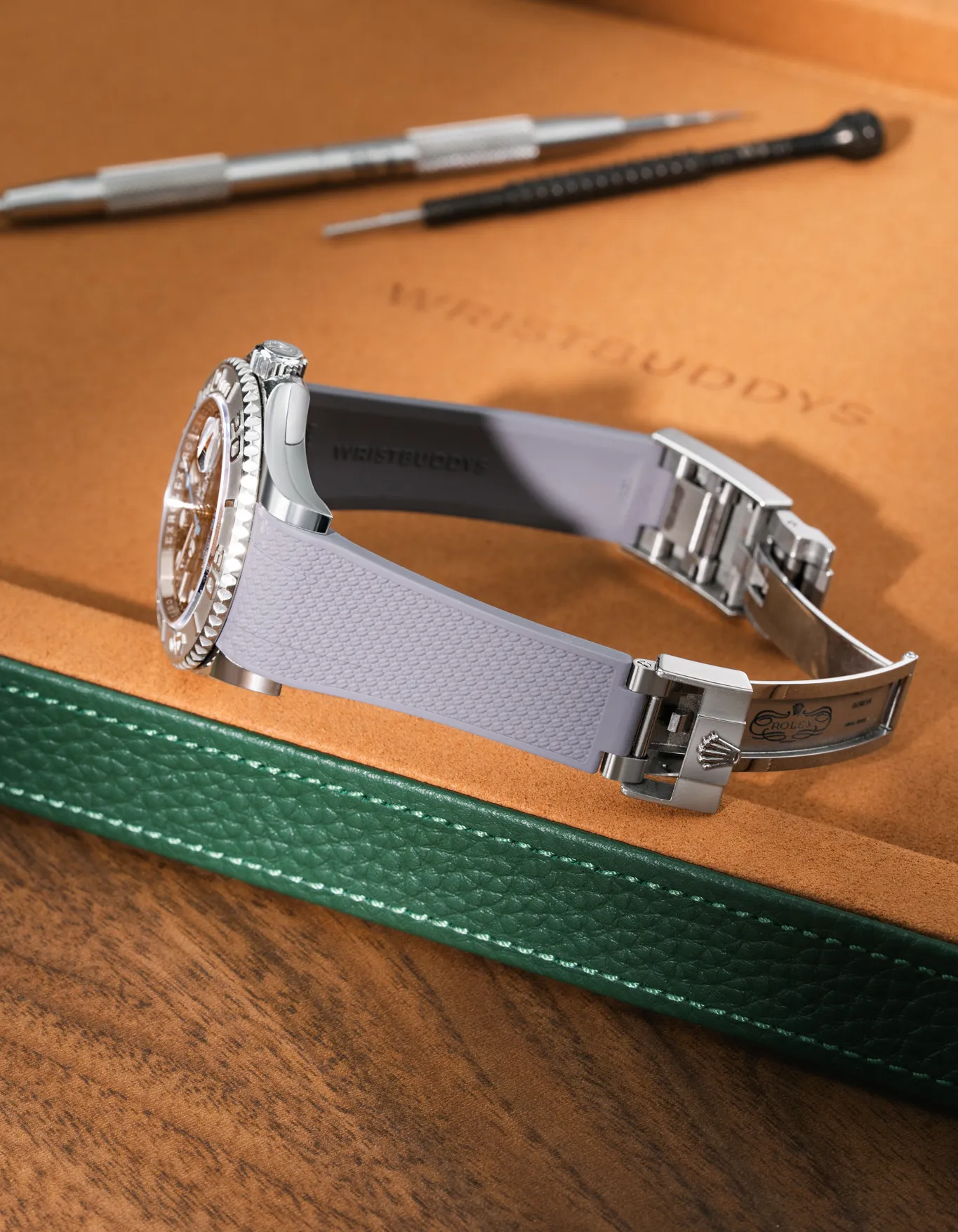 FKM Rubber Strap Integrated for Original Clasp – Yacht-Master 116622 / 126622 - Image 24