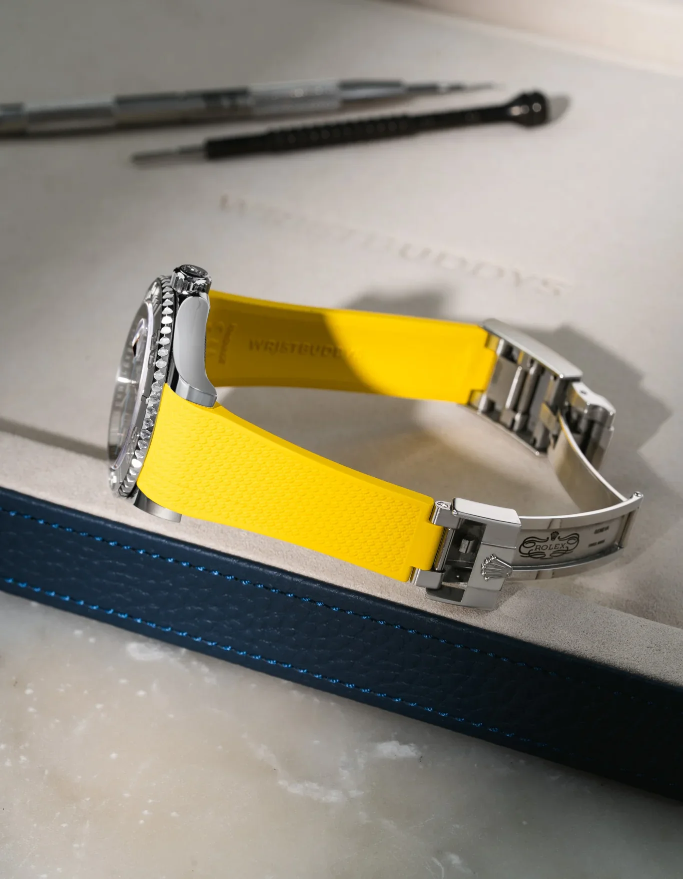 FKM Rubber Strap Integrated for Original Clasp – Yacht-Master 116622 / 126622 - Image 26