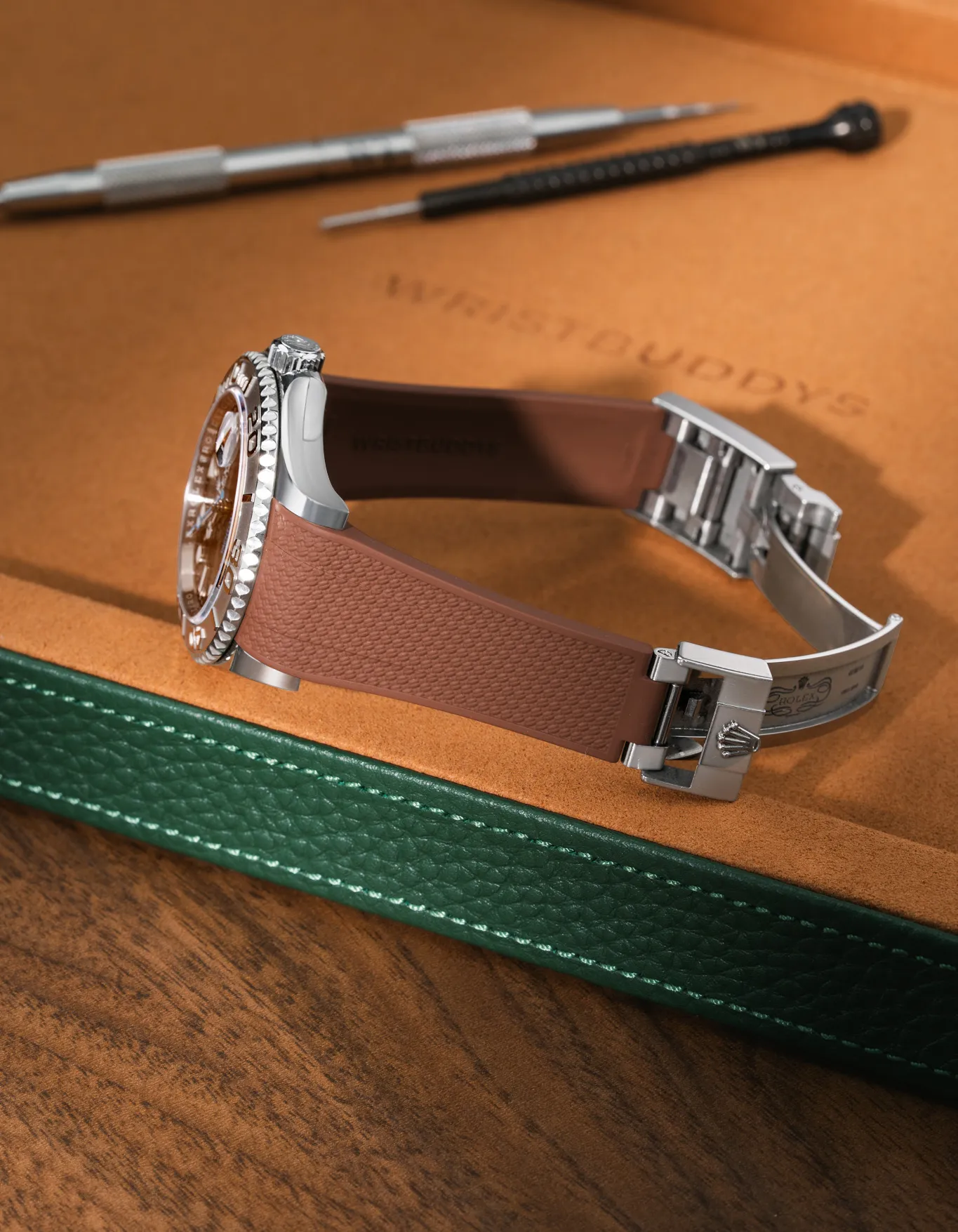 FKM Rubber Strap Integrated for Original Clasp – Yacht-Master 116622 / 126622 - Image 29
