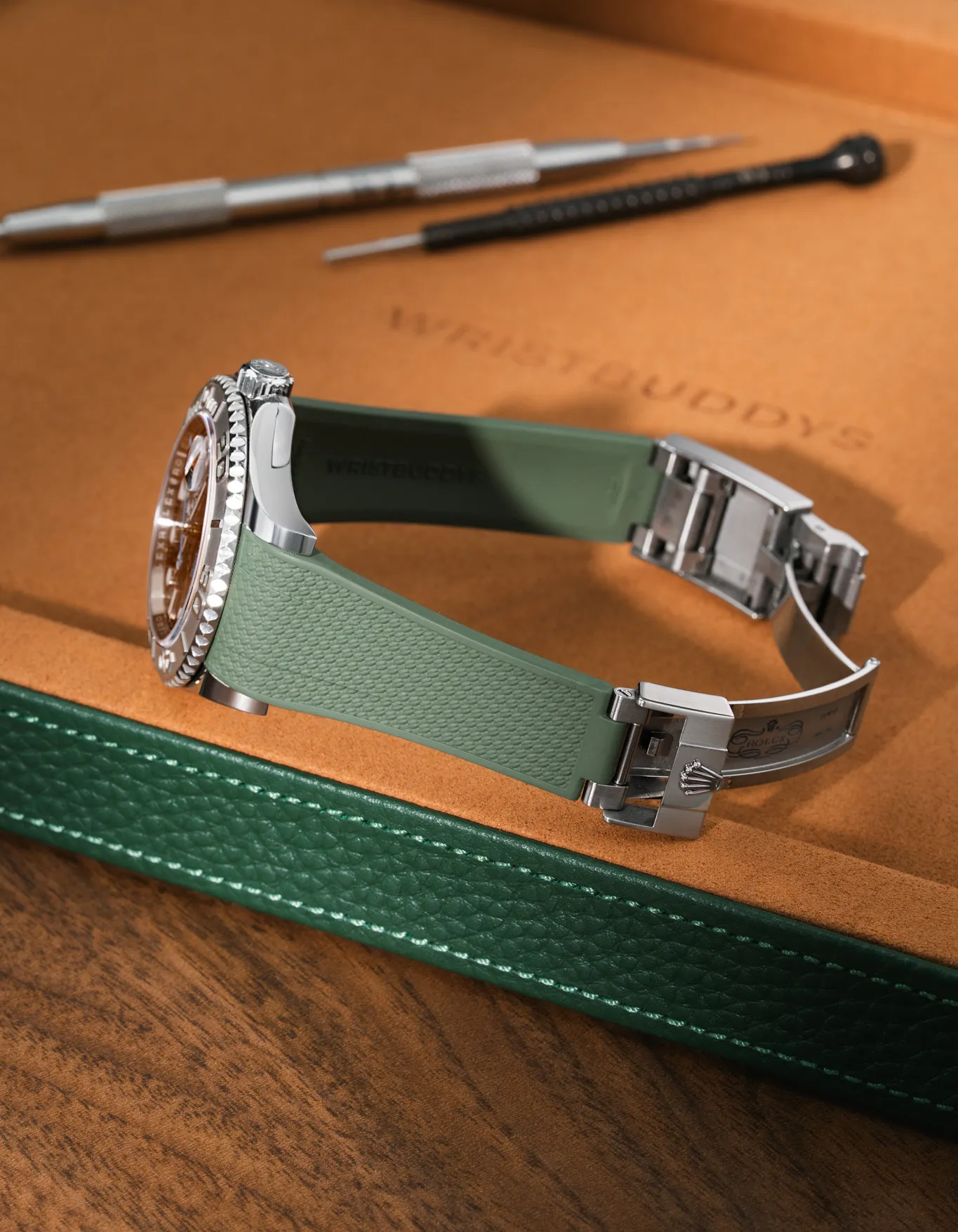 FKM Rubber Strap Integrated for Original Clasp – Yacht-Master 116622 / 126622 - Image 43