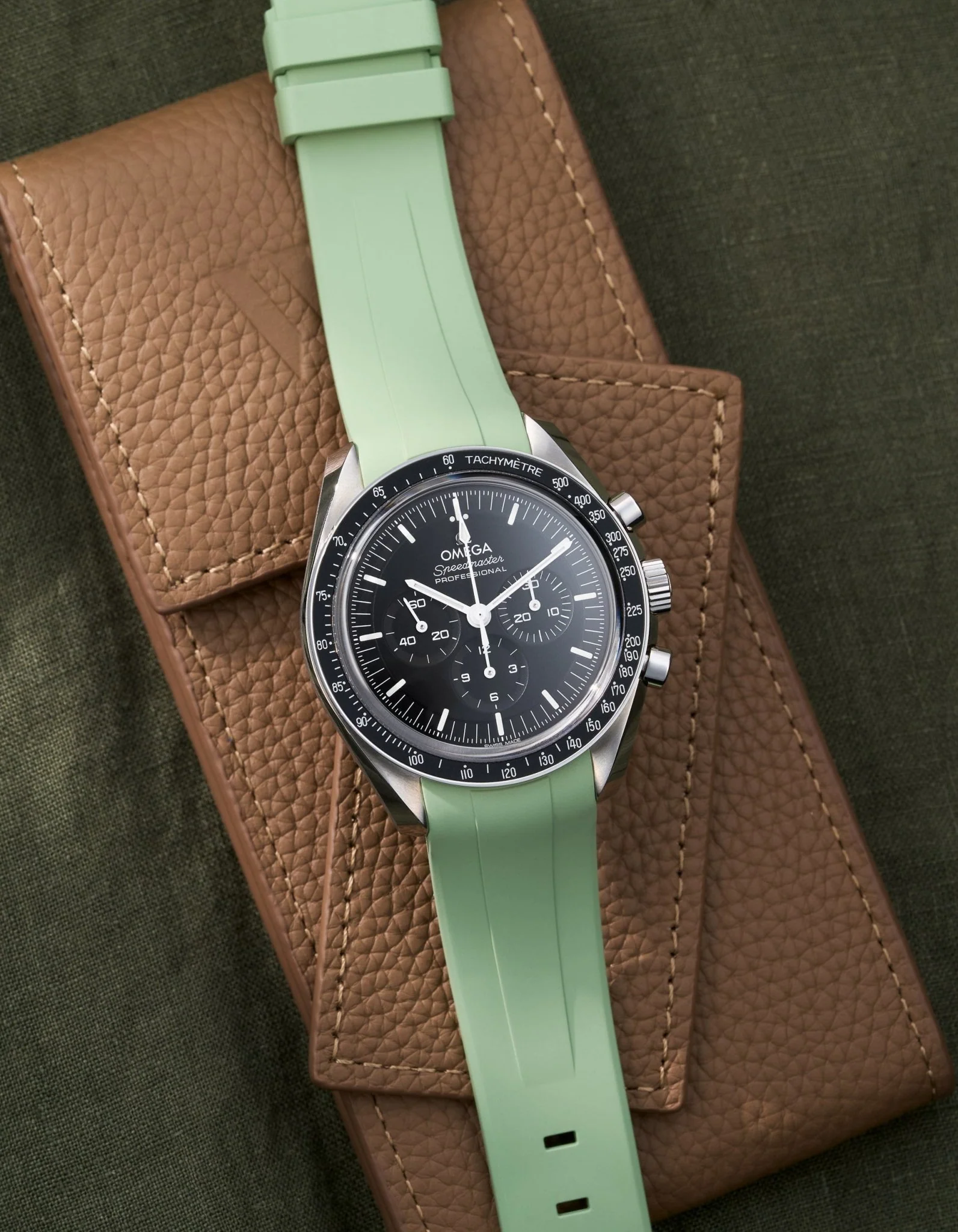 FKM Rubber Strap - 20mm Mint - Image 4