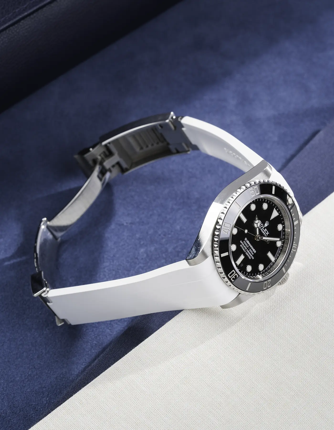 FKM Rubber Strap Integrated for Original Clasp - Submariner 41 - 126610LN/124060LN - Image 15