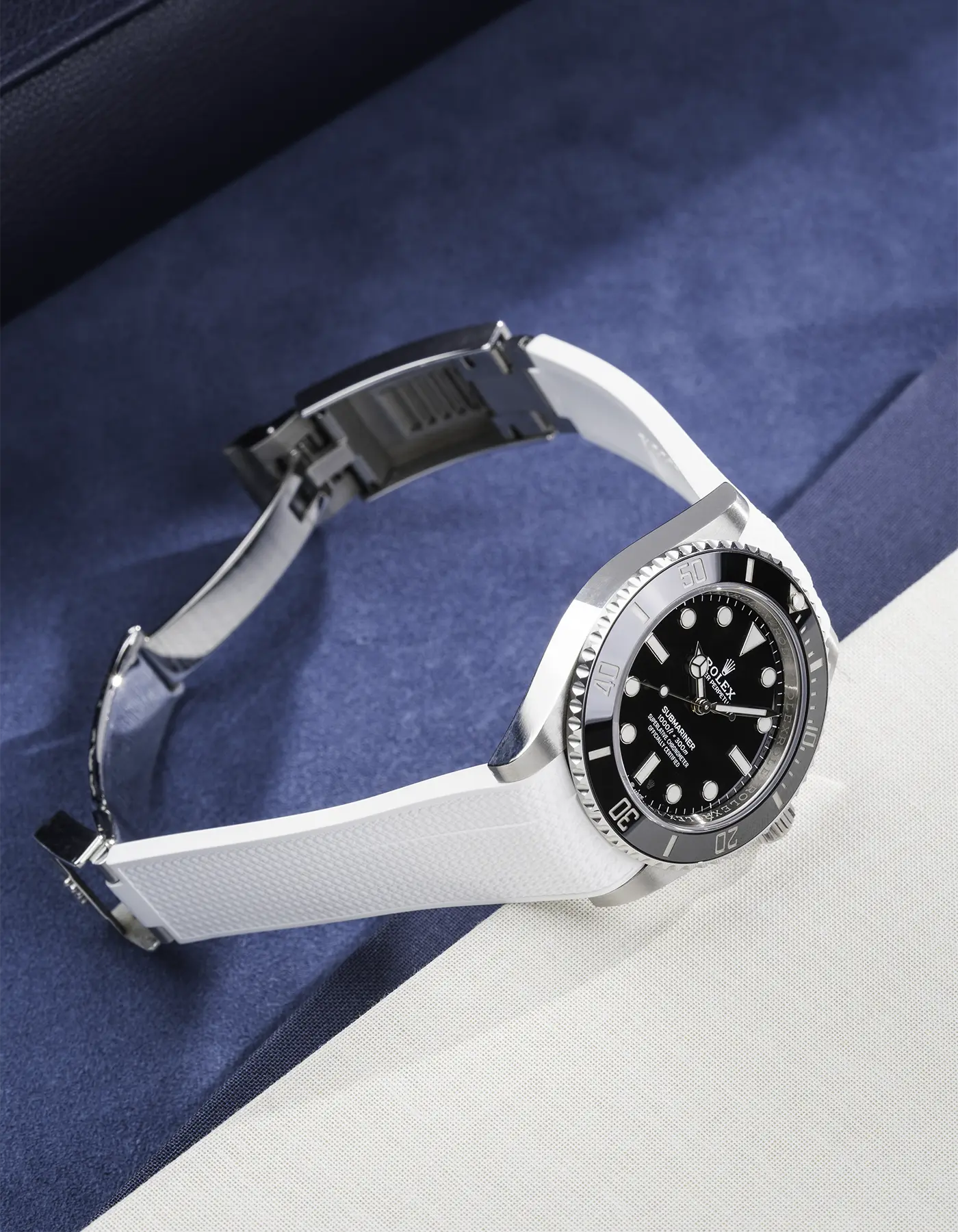FKM Rubber Strap Integrated for Original Clasp - Submariner 41 - 126610LN/124060LN - Image 20