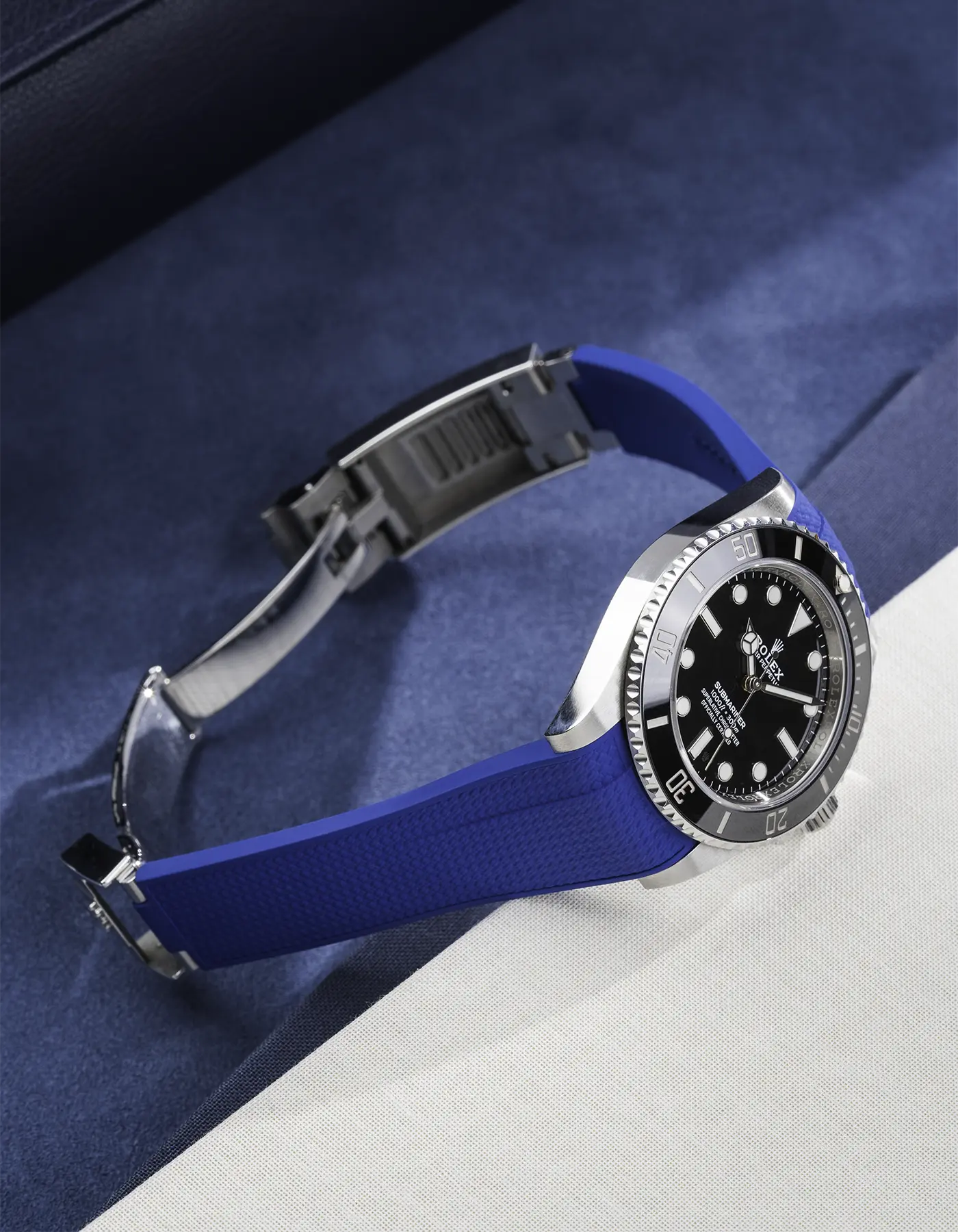FKM Rubber Strap Integrated for Original Clasp - Submariner 41 - 126610LN/124060LN - Image 29