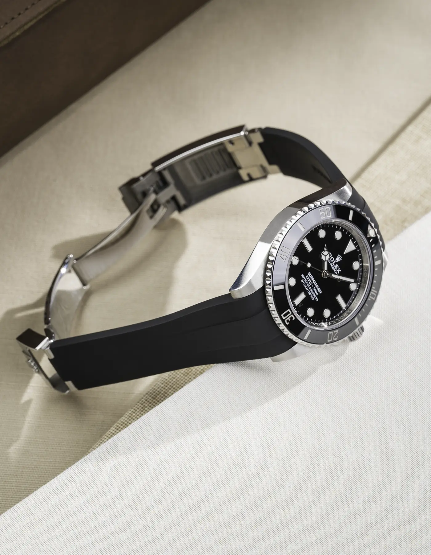 FKM Rubber Strap Integrated for Original Clasp - Submariner 41 - 126610LN/124060LN - Image 3