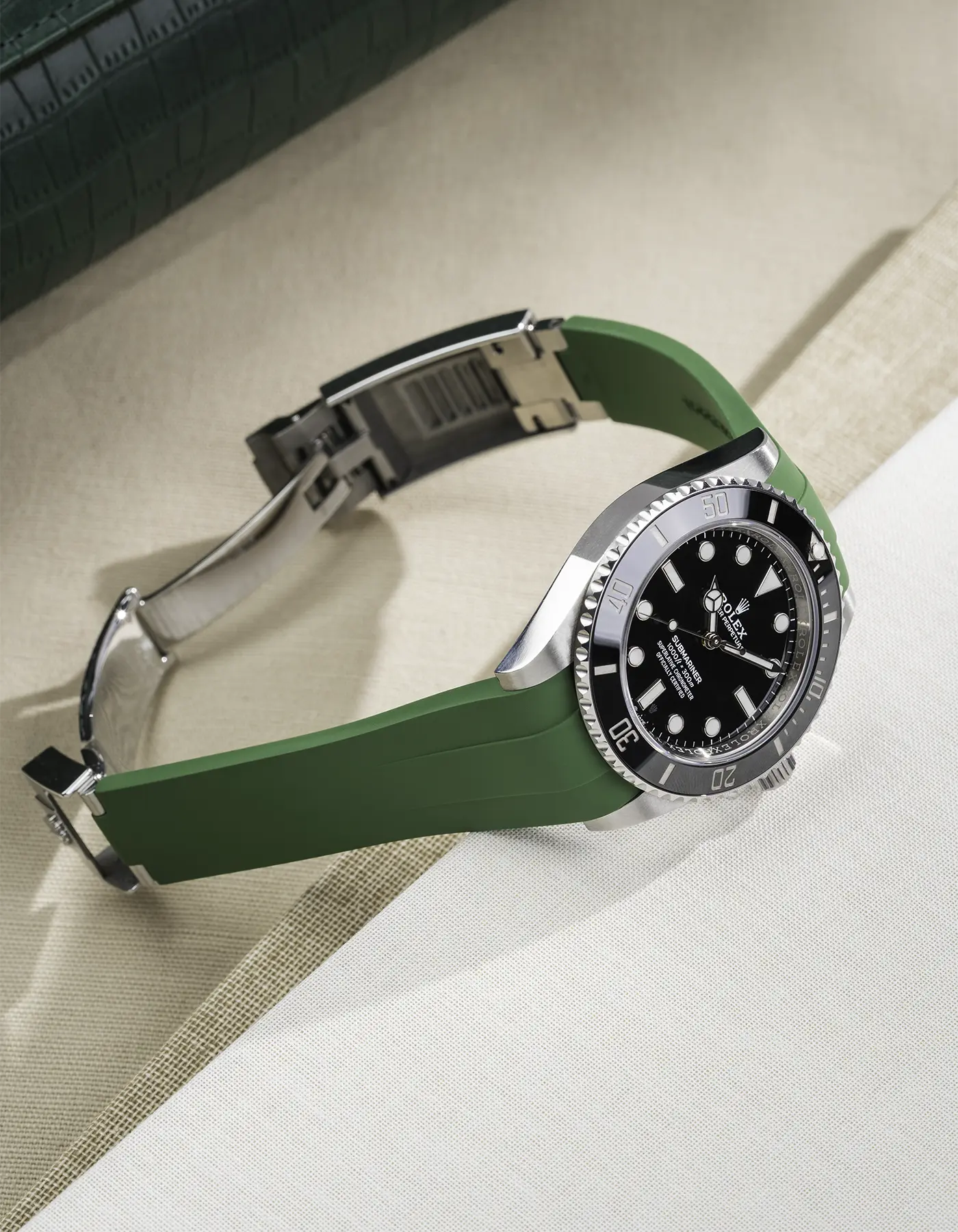 FKM Rubber Strap Integrated for Original Clasp - Submariner 41 - 126610LN/124060LN - Image 43