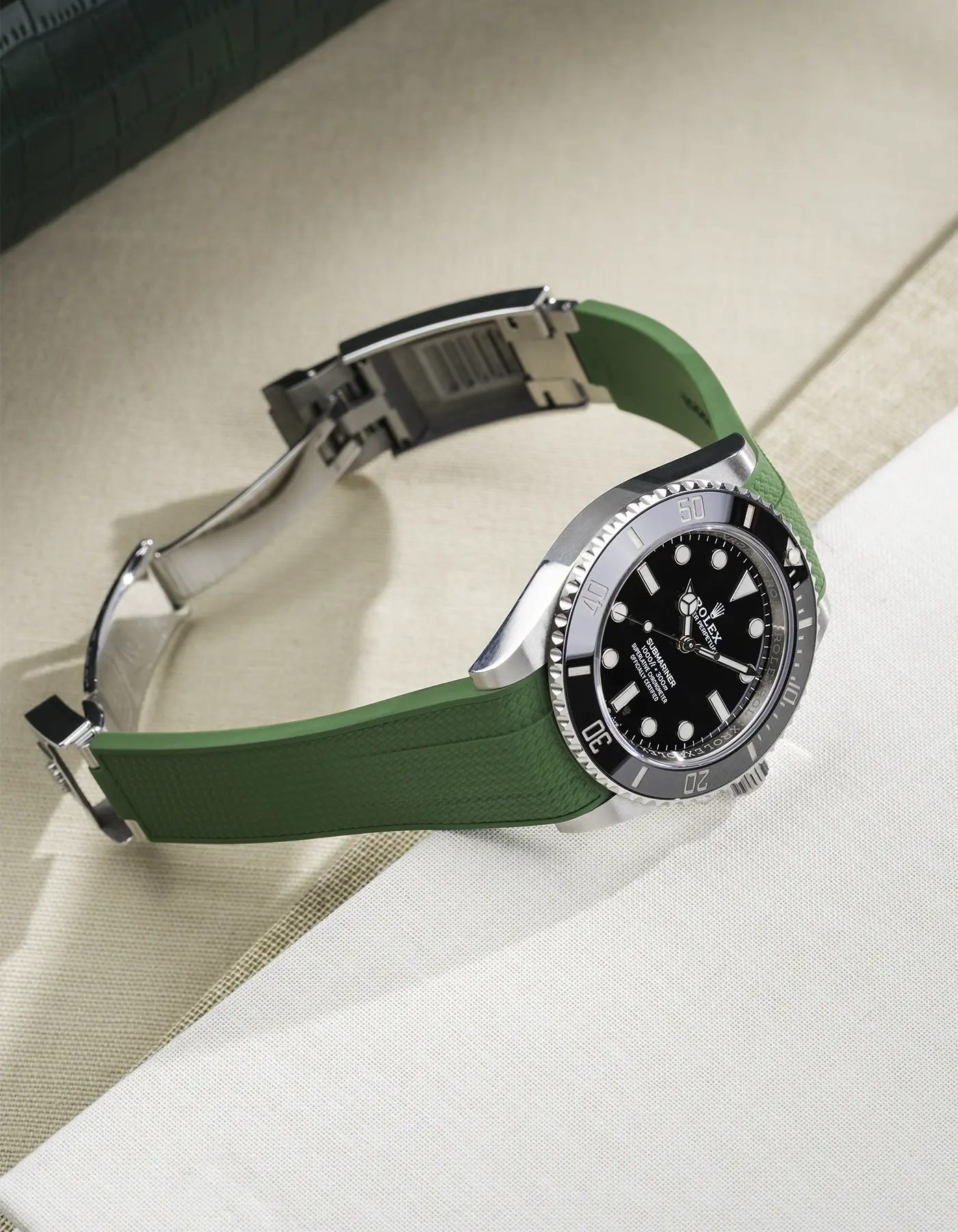 FKM Rubber Strap Integrated for Original Clasp - Submariner 41 - 126610LN/124060LN - Image 50