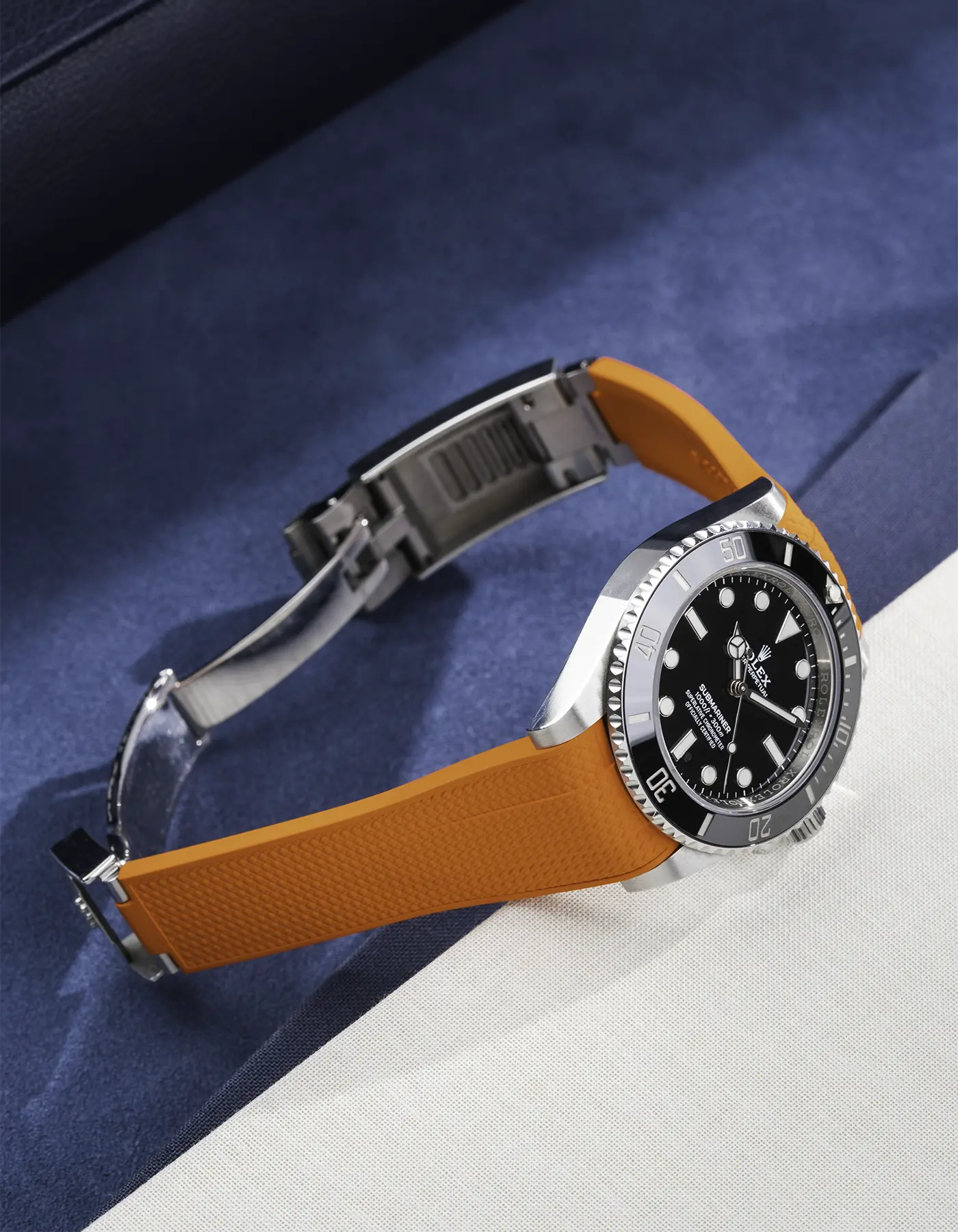 FKM Rubber Strap Integrated for Original Clasp - Submariner 41 - 126610LN/124060LN - Image 58