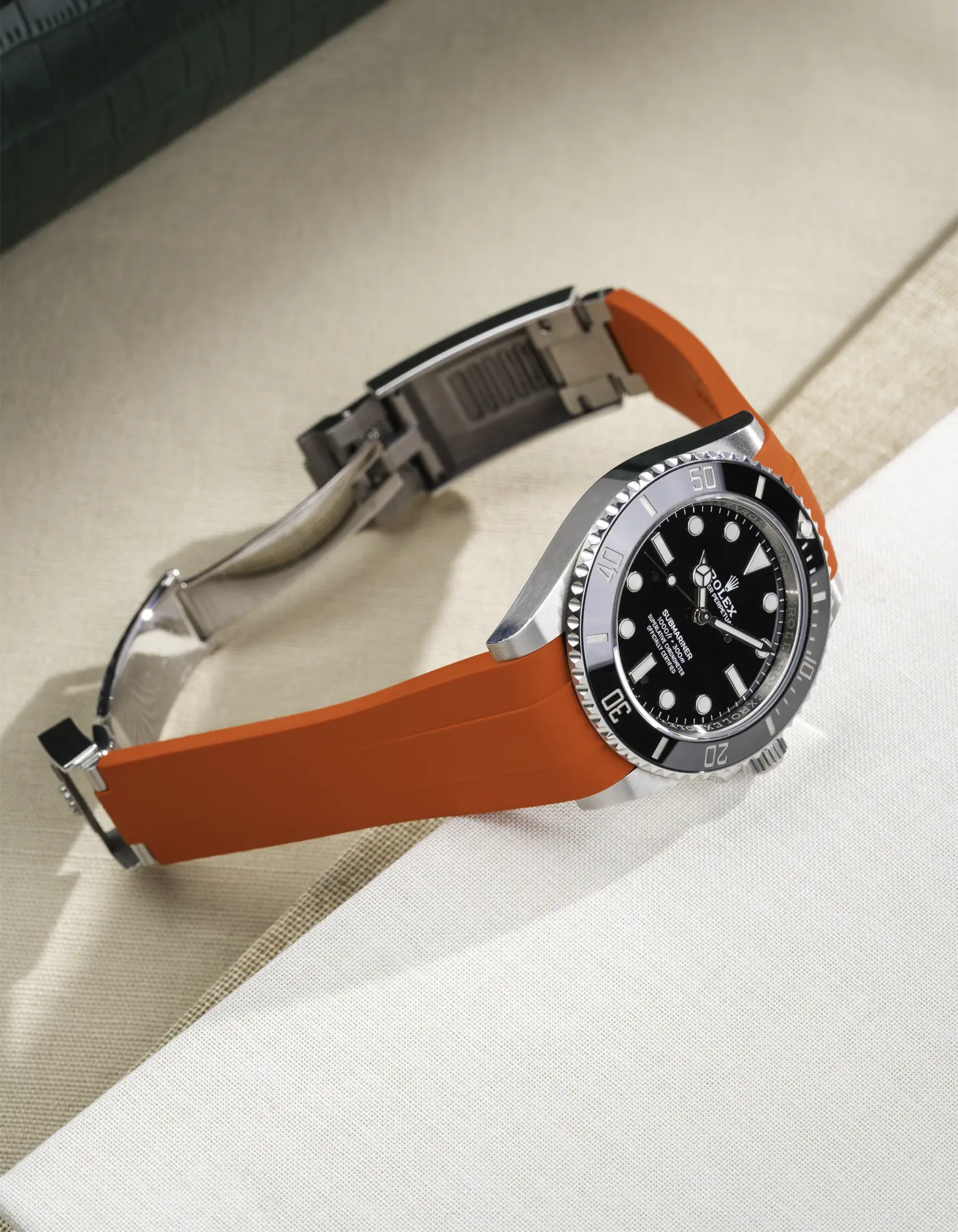 FKM Rubber Strap Integrated for Original Clasp - Submariner 41 - 126610LN/124060LN - Image 62