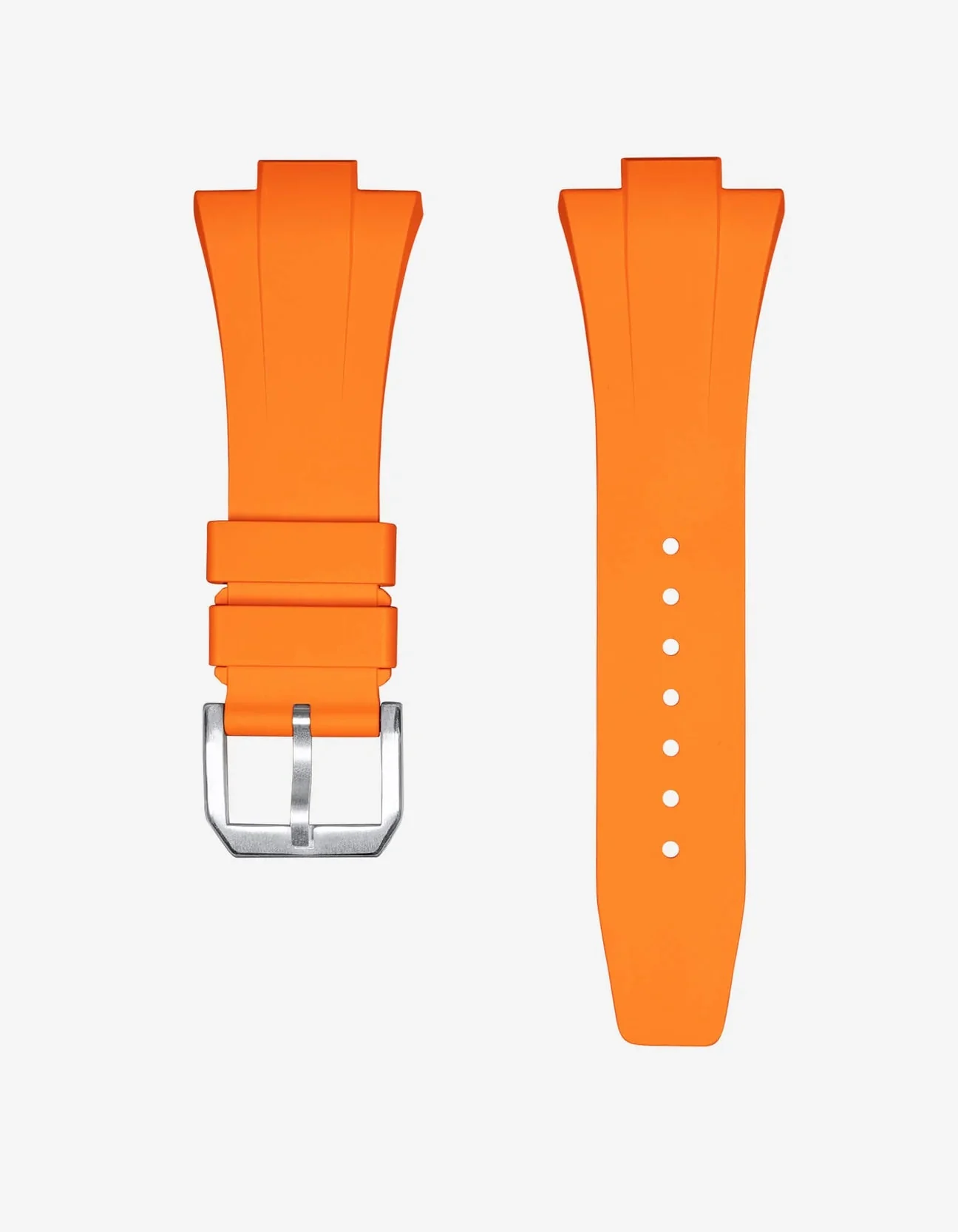 FKM Strap for Tissot PRX Powermatic 80 40mm Black - Image 8