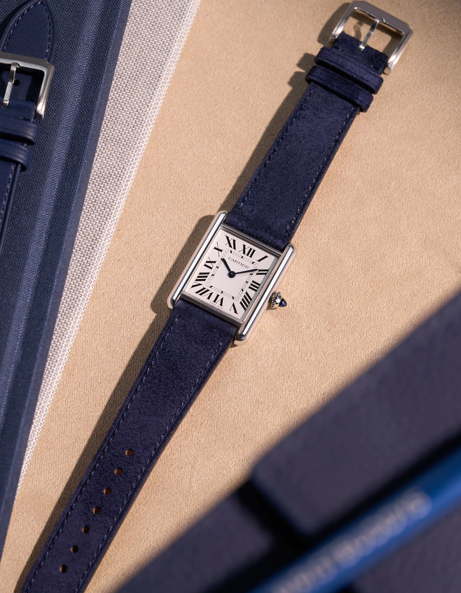 Leather Straps for Cartier Tank Must Large - Image 12
