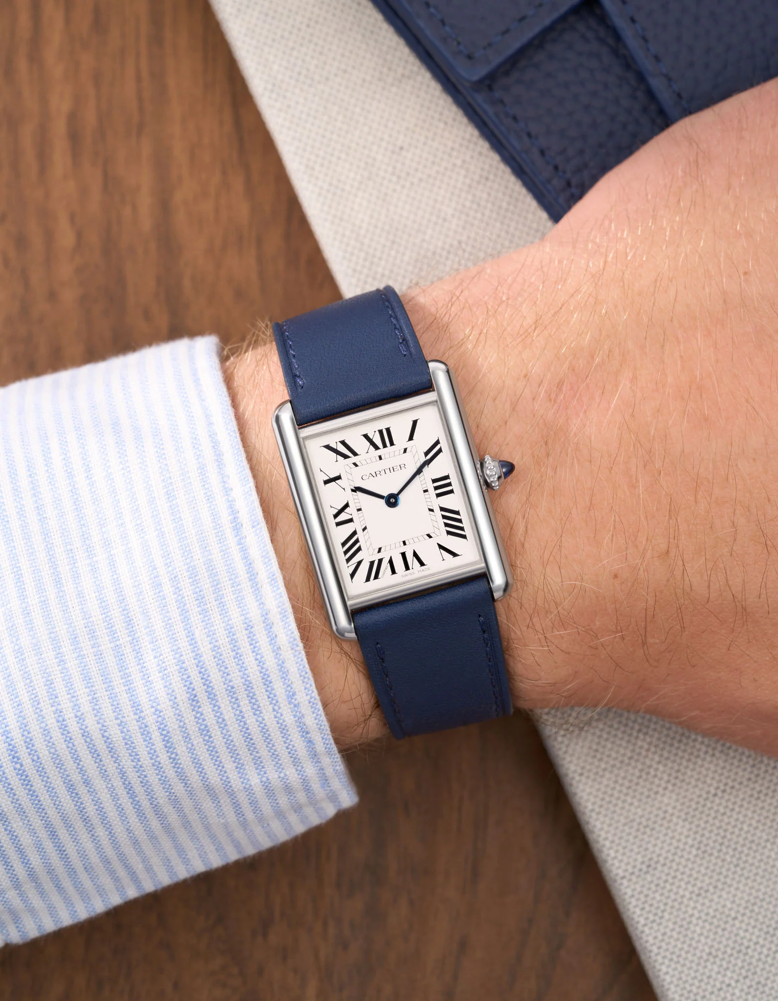 Leather Straps for Cartier Tank Must Large - Image 30