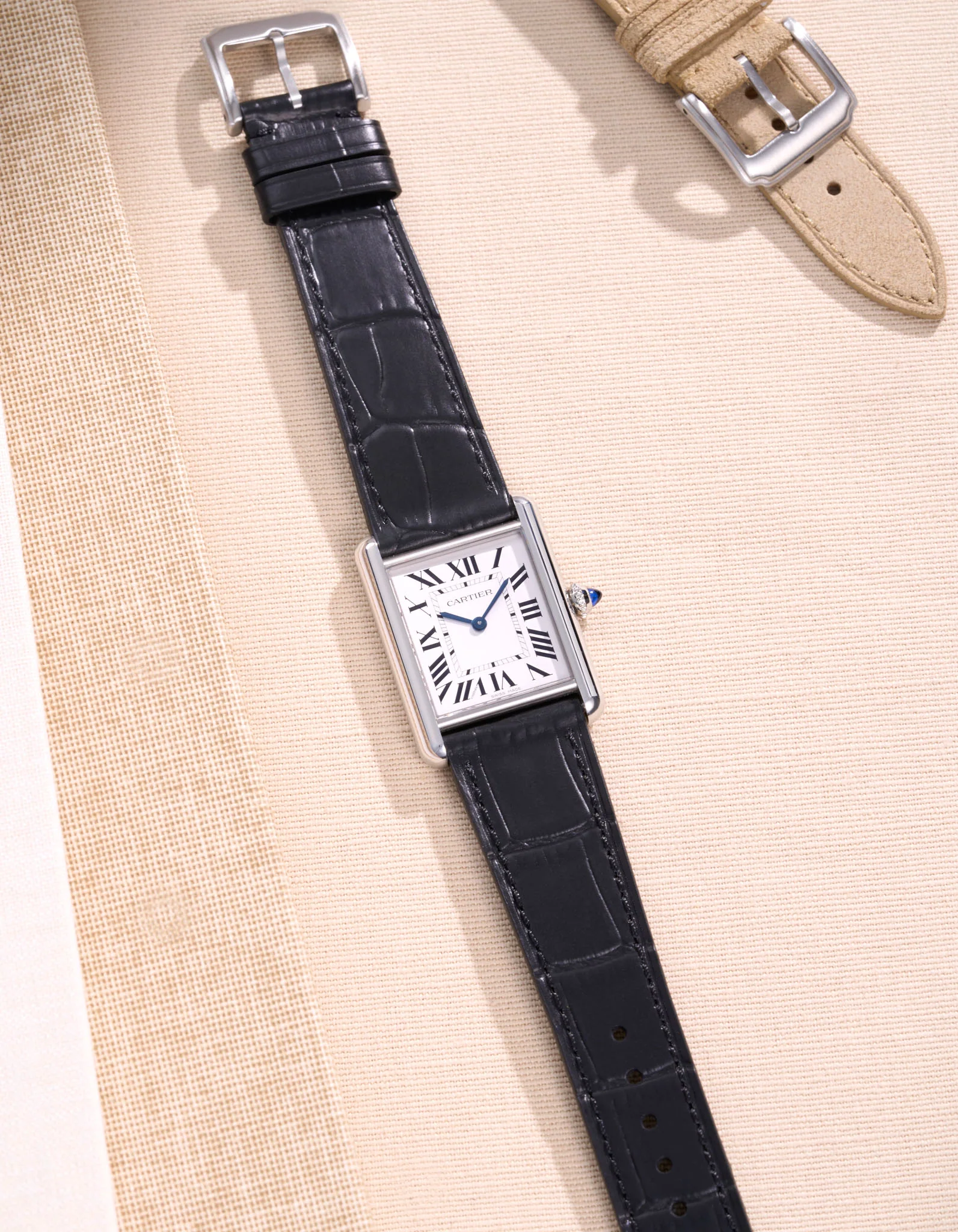 Leather Straps for Cartier Tank Must Large - Image 37