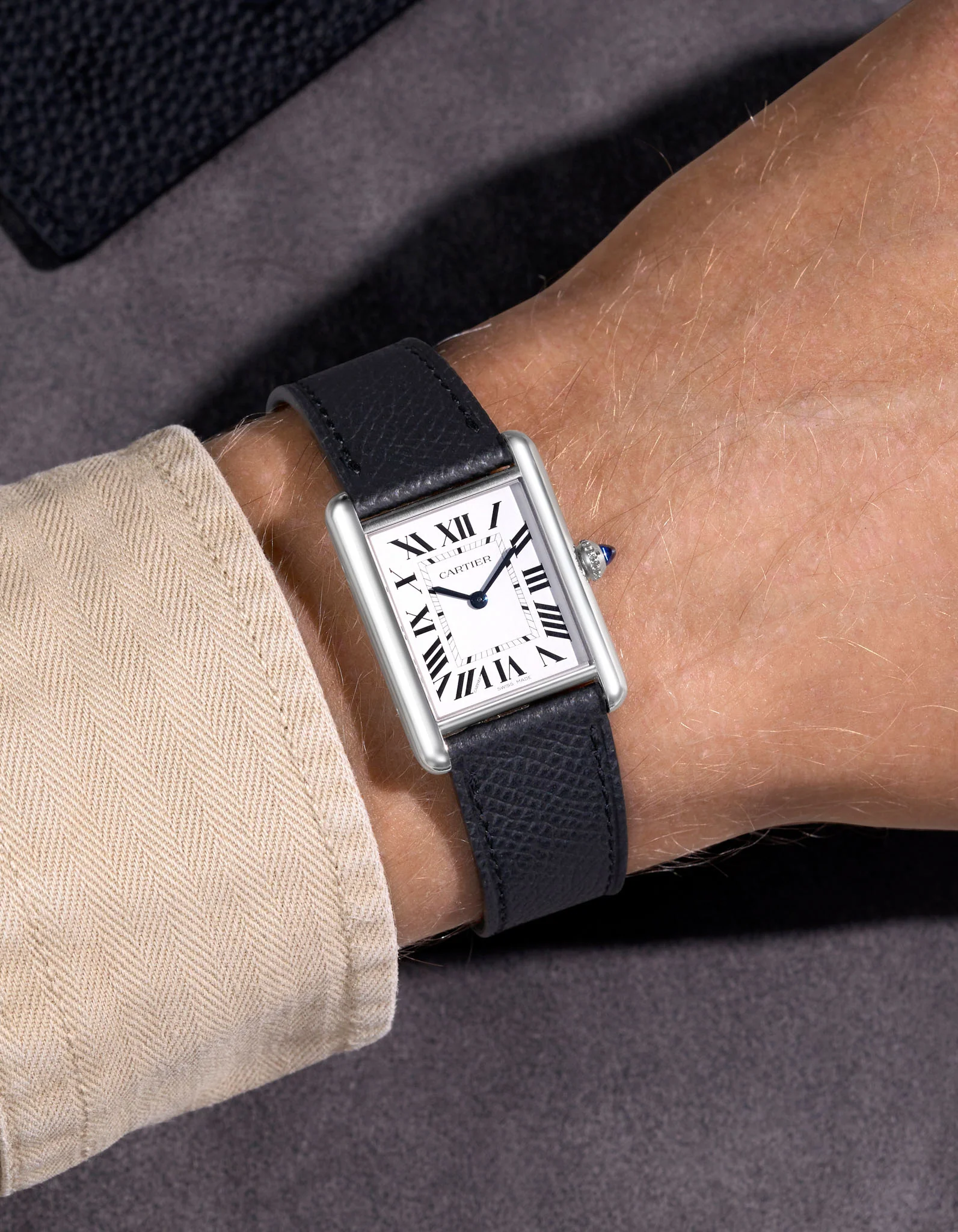 Leather Straps for Cartier Tank Must Large - Image 42