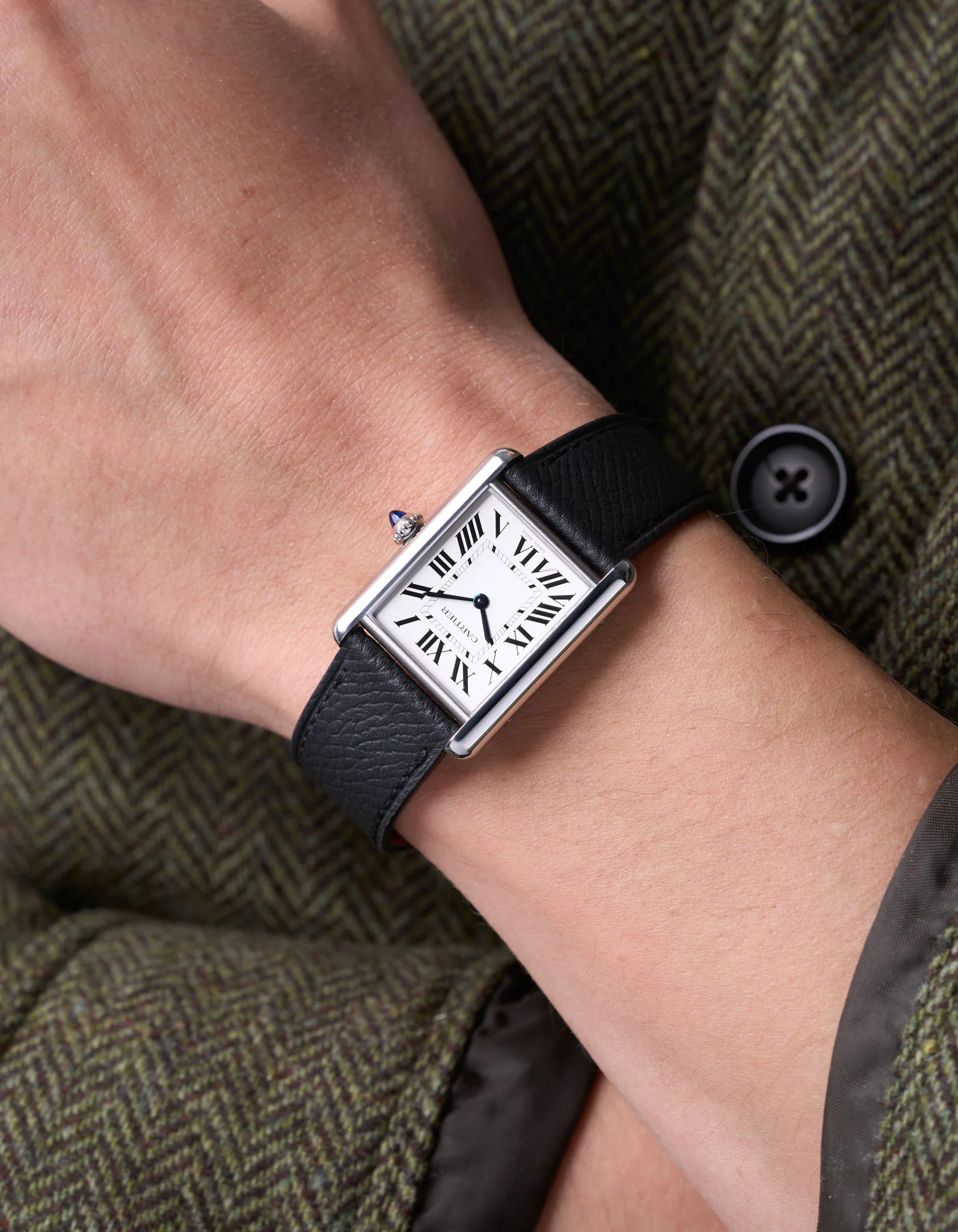 Leather Straps for Cartier Tank Must Large - Image 43