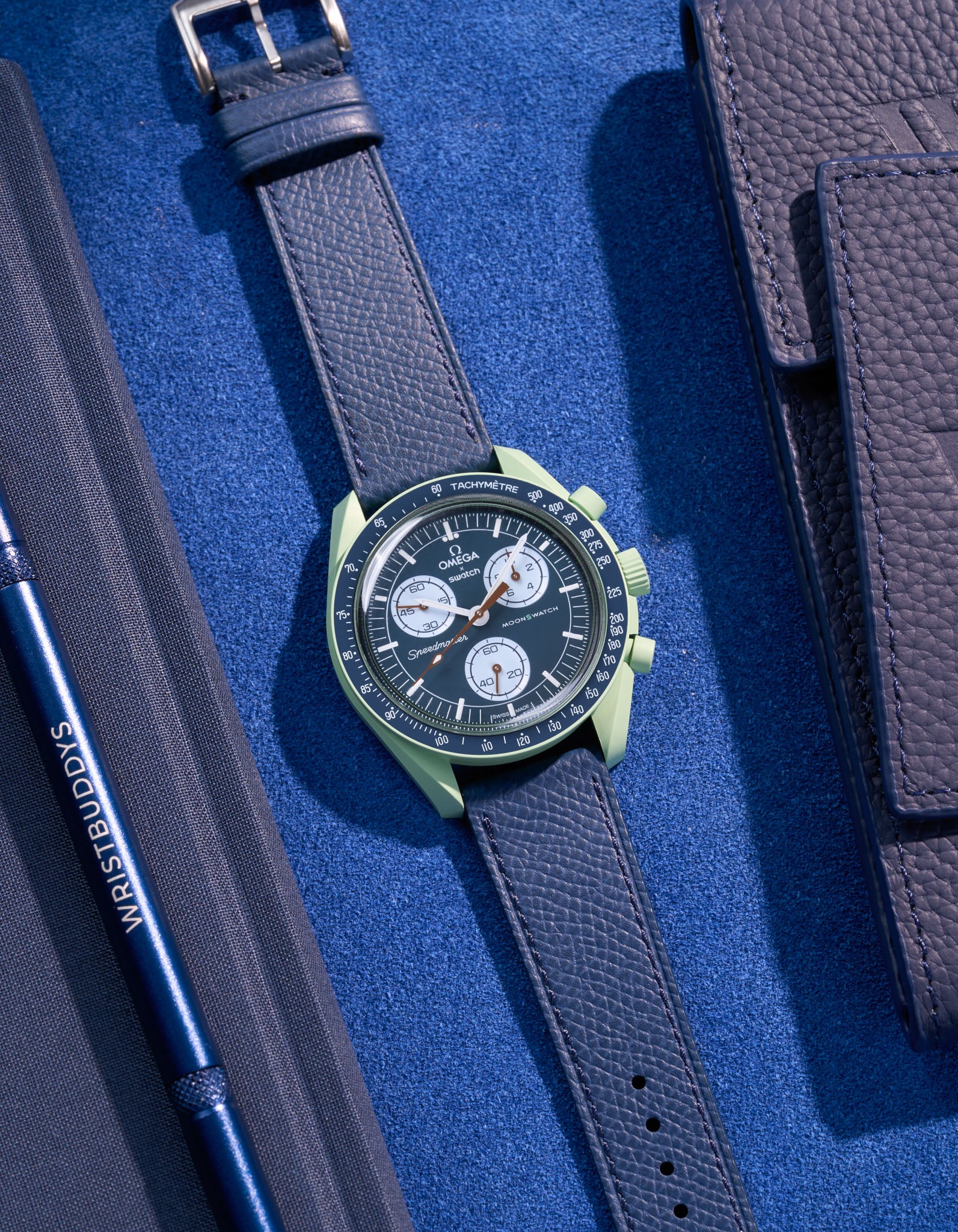 Leather Straps for Omega X Swatch Mission on Earth - Image 3
