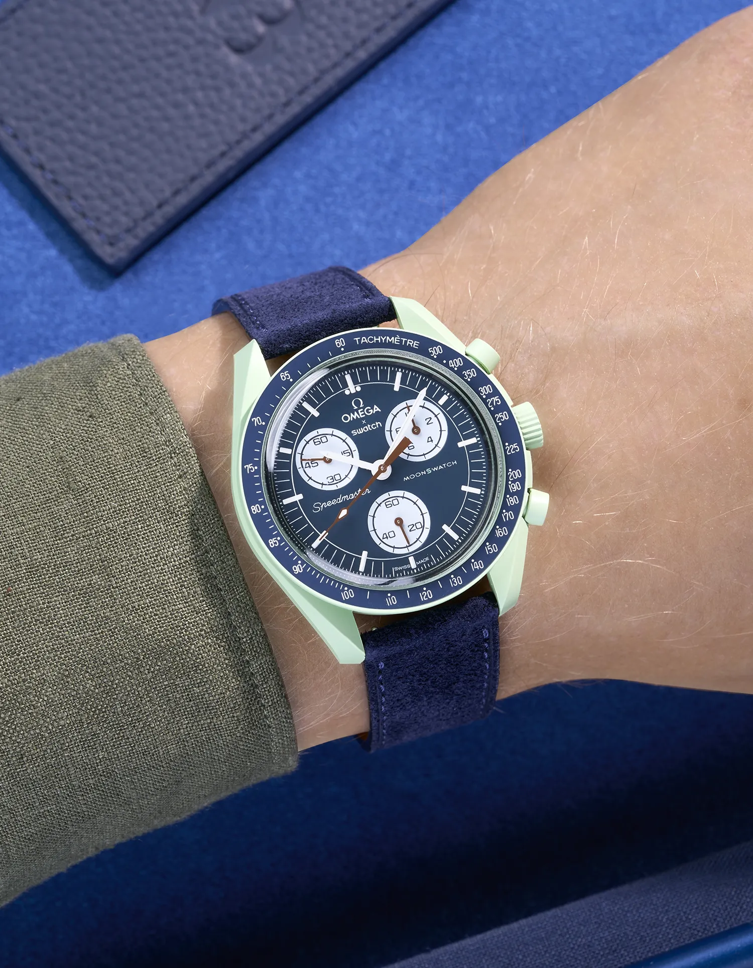 Leather Straps for Omega X Swatch Mission on Earth - Image 6