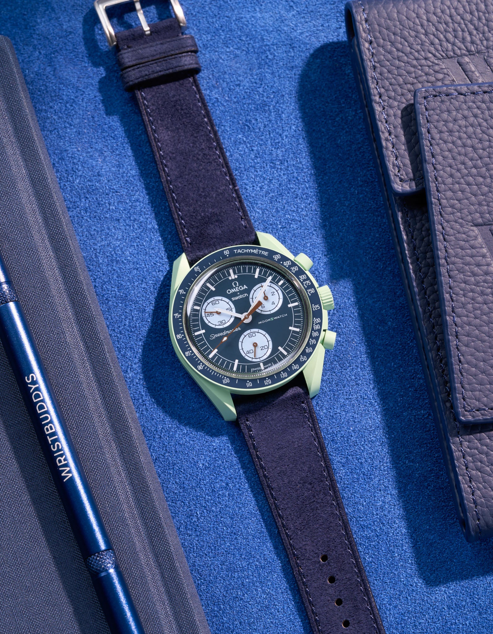 Leather Straps for Omega X Swatch Mission on Earth - Image 7