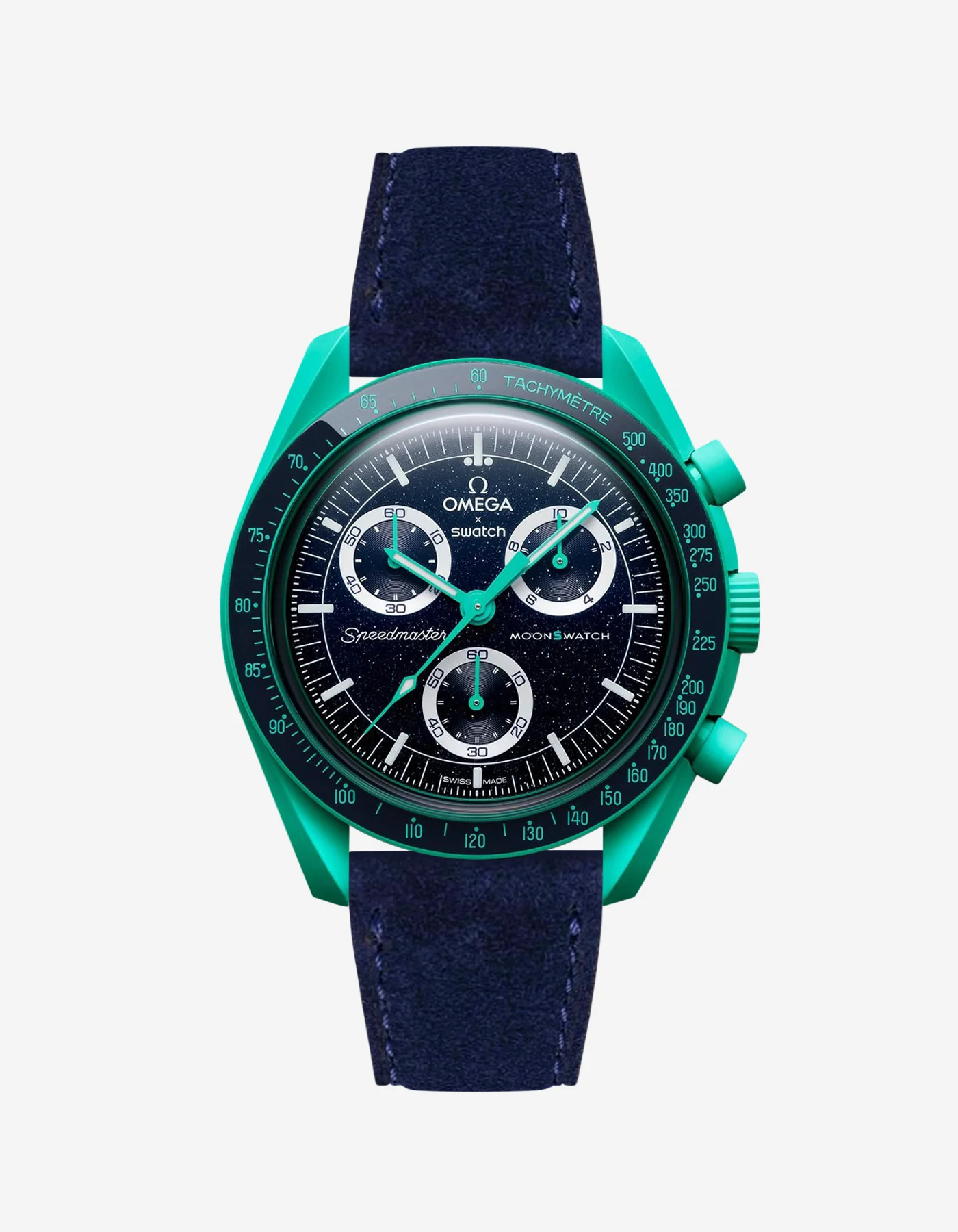Leather Straps for Omega X Swatch Mission on Earth - Polar Lights - Image 5