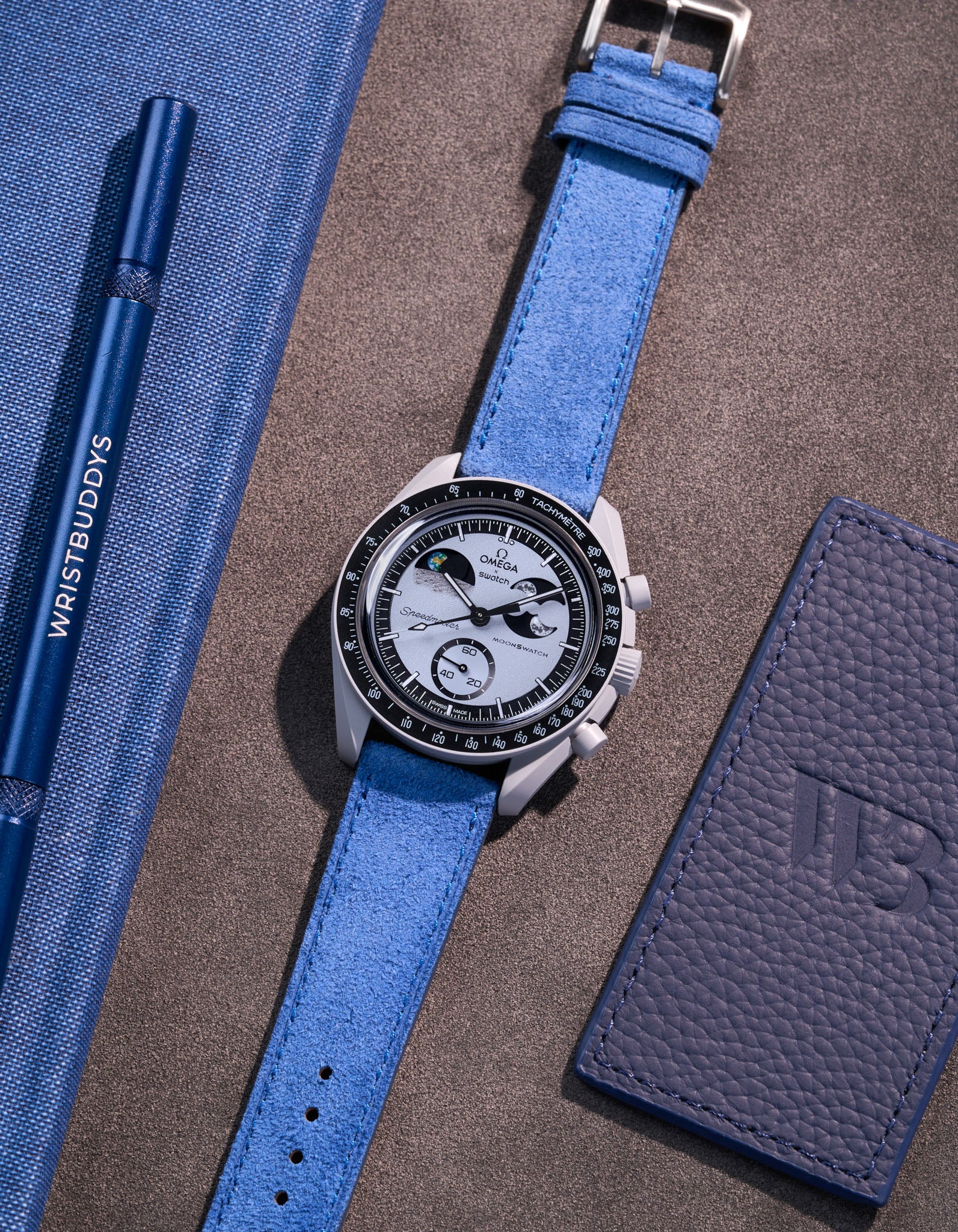 Leather Straps for Omega X Swatch Mission to EarthPhase - Image 10