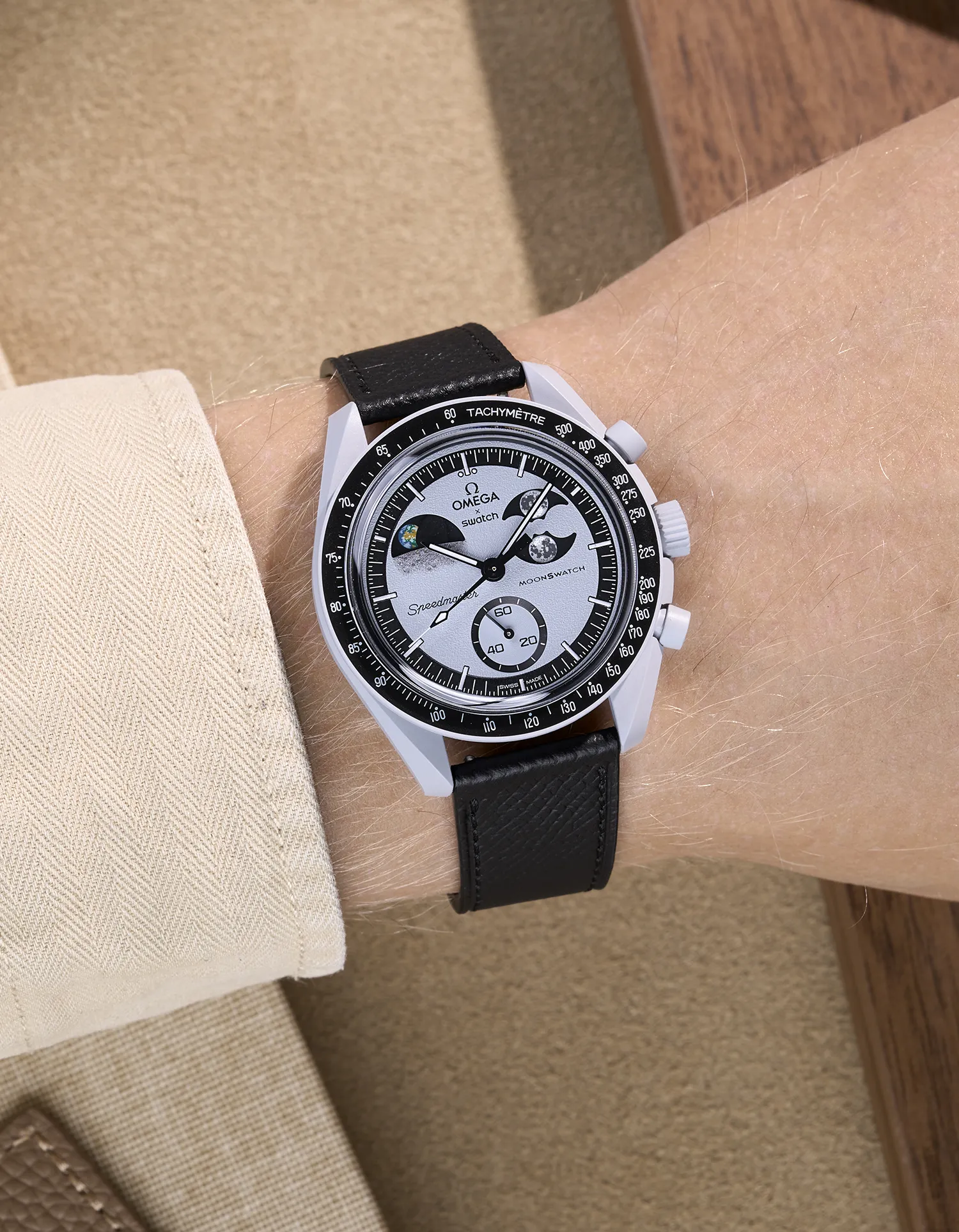 Leather Straps for Omega X Swatch Mission to EarthPhase - Image 13