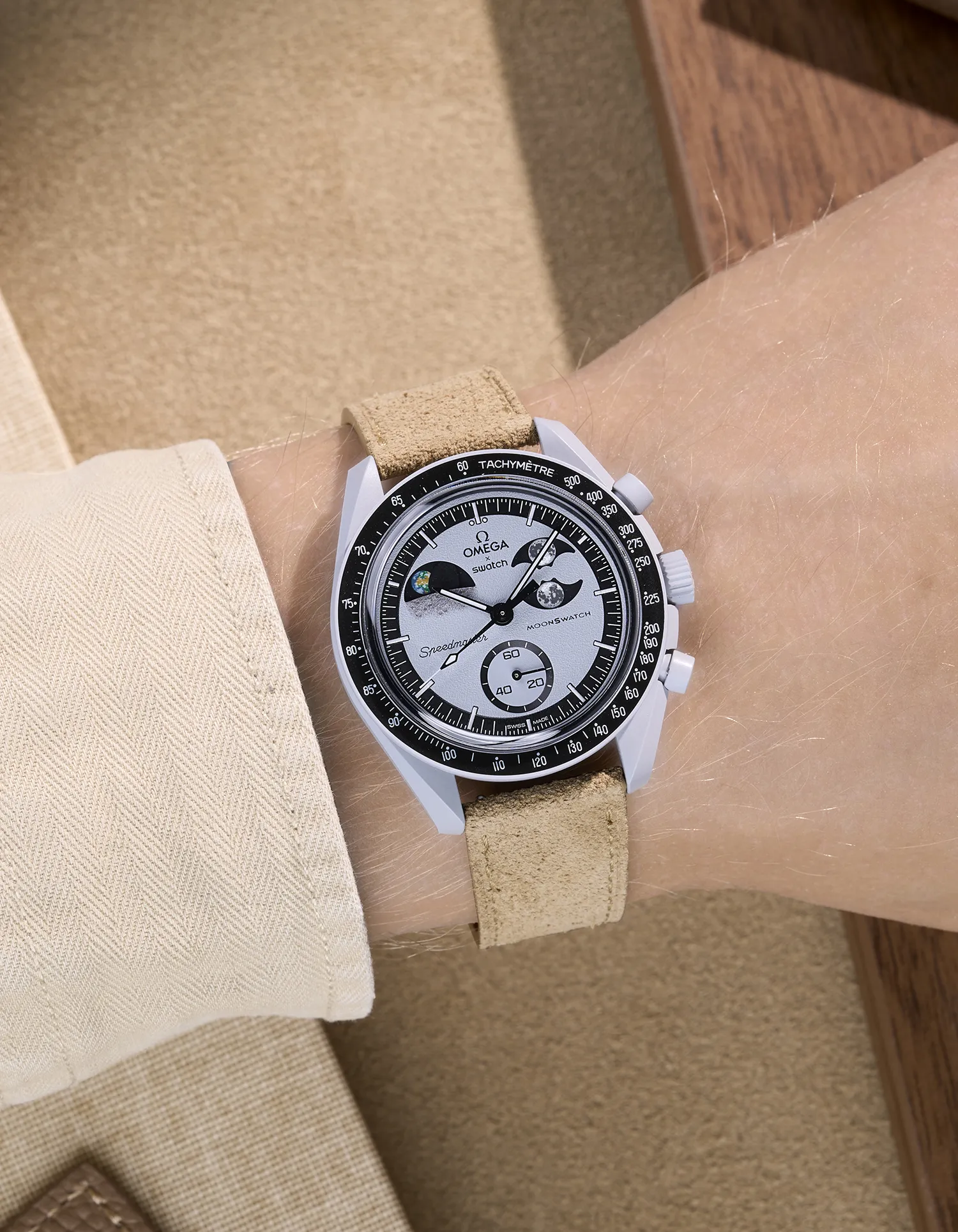 Leather Straps for Omega X Swatch Mission to EarthPhase - Image 17