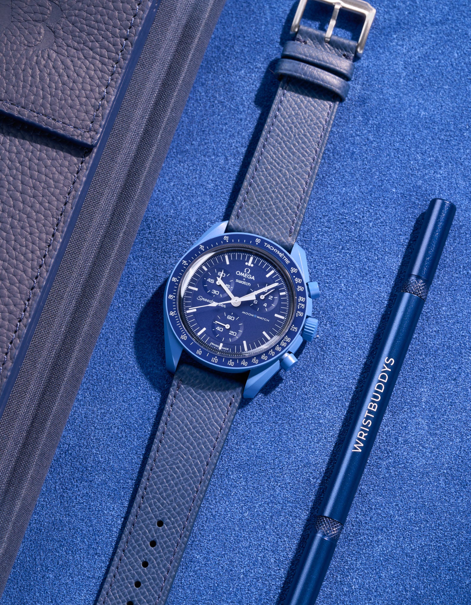 Leather Straps for Omega X Swatch Mission to Neptune - Image 3