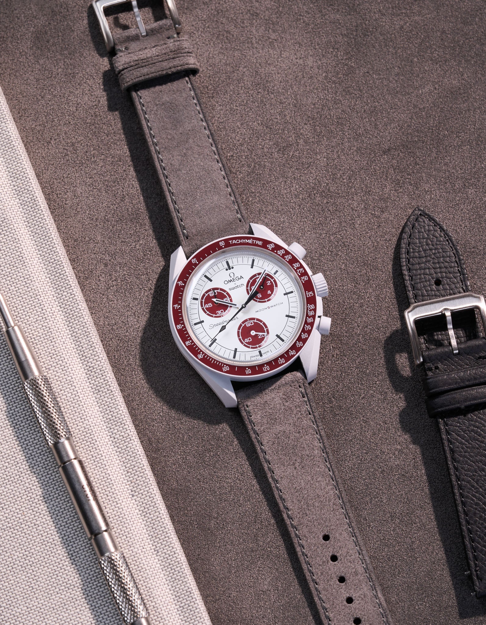 Leather Straps for Omega X Swatch Mission to Pluto - Image 3