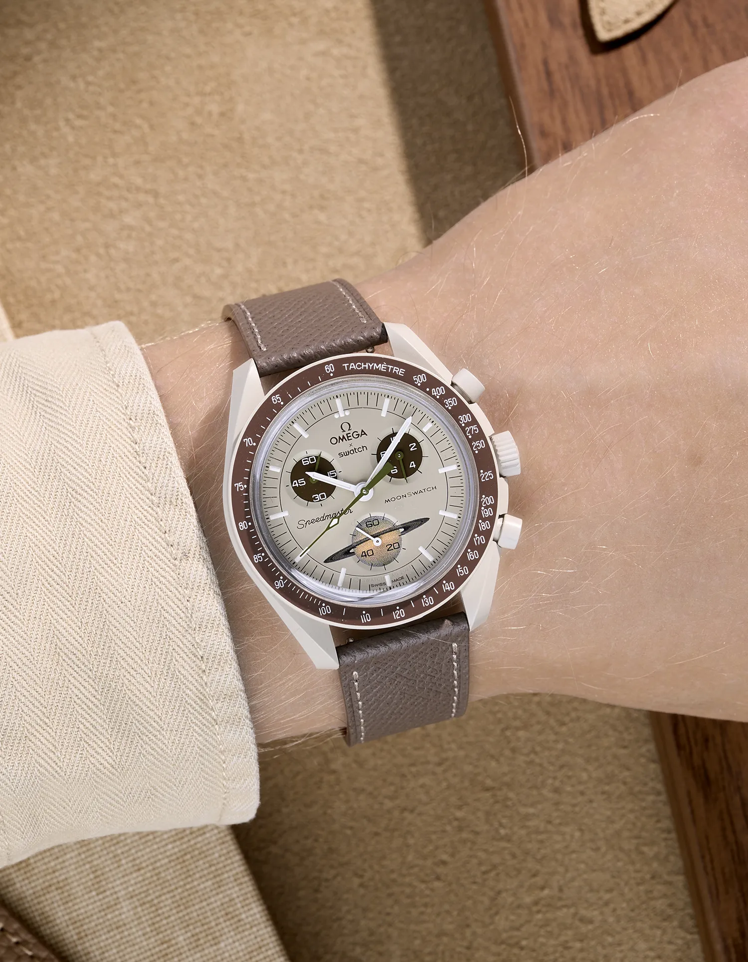 Leather Straps for Omega X Swatch Mission to Saturn - Image 10