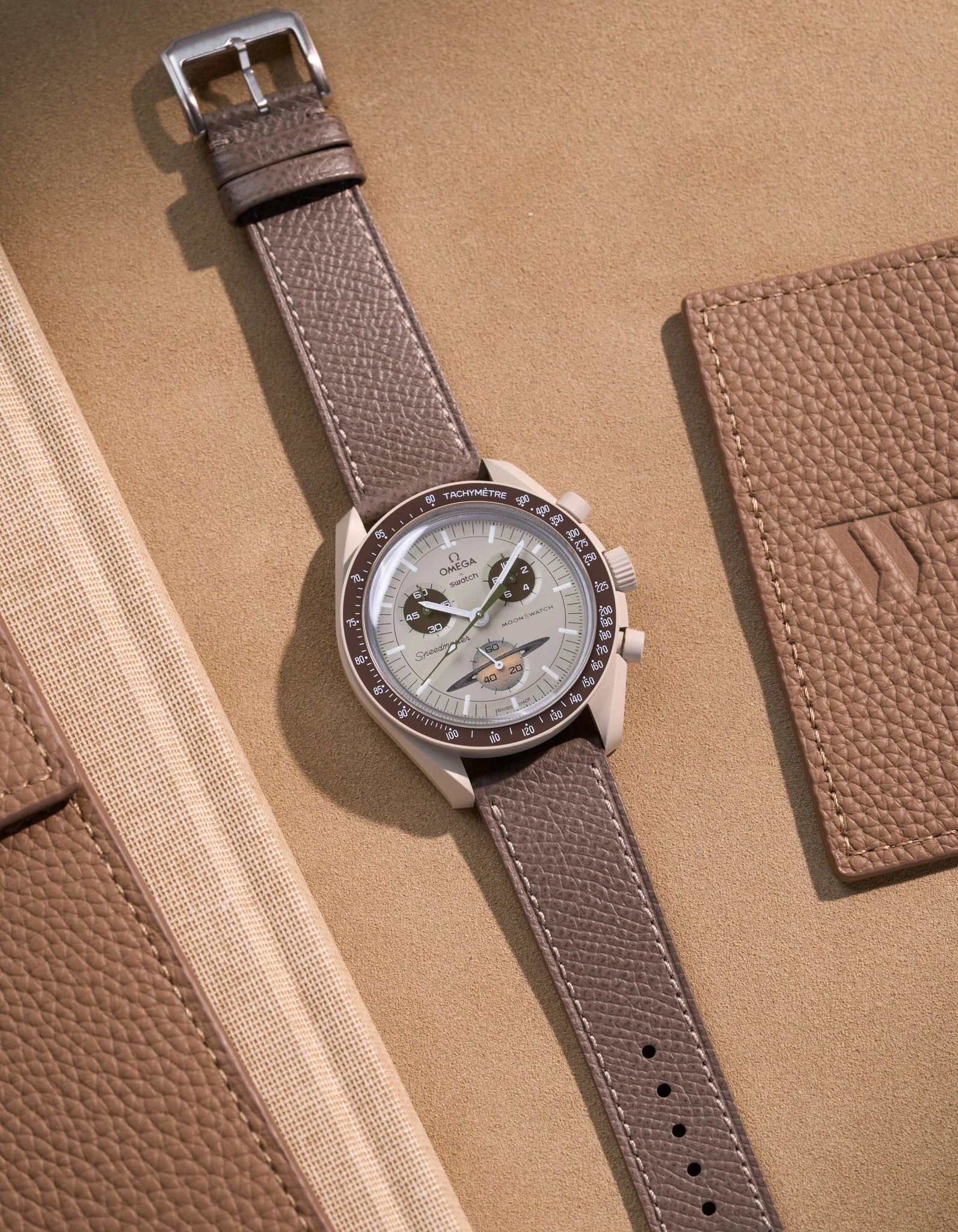 Leather Straps for Omega X Swatch Mission to Saturn - Image 11
