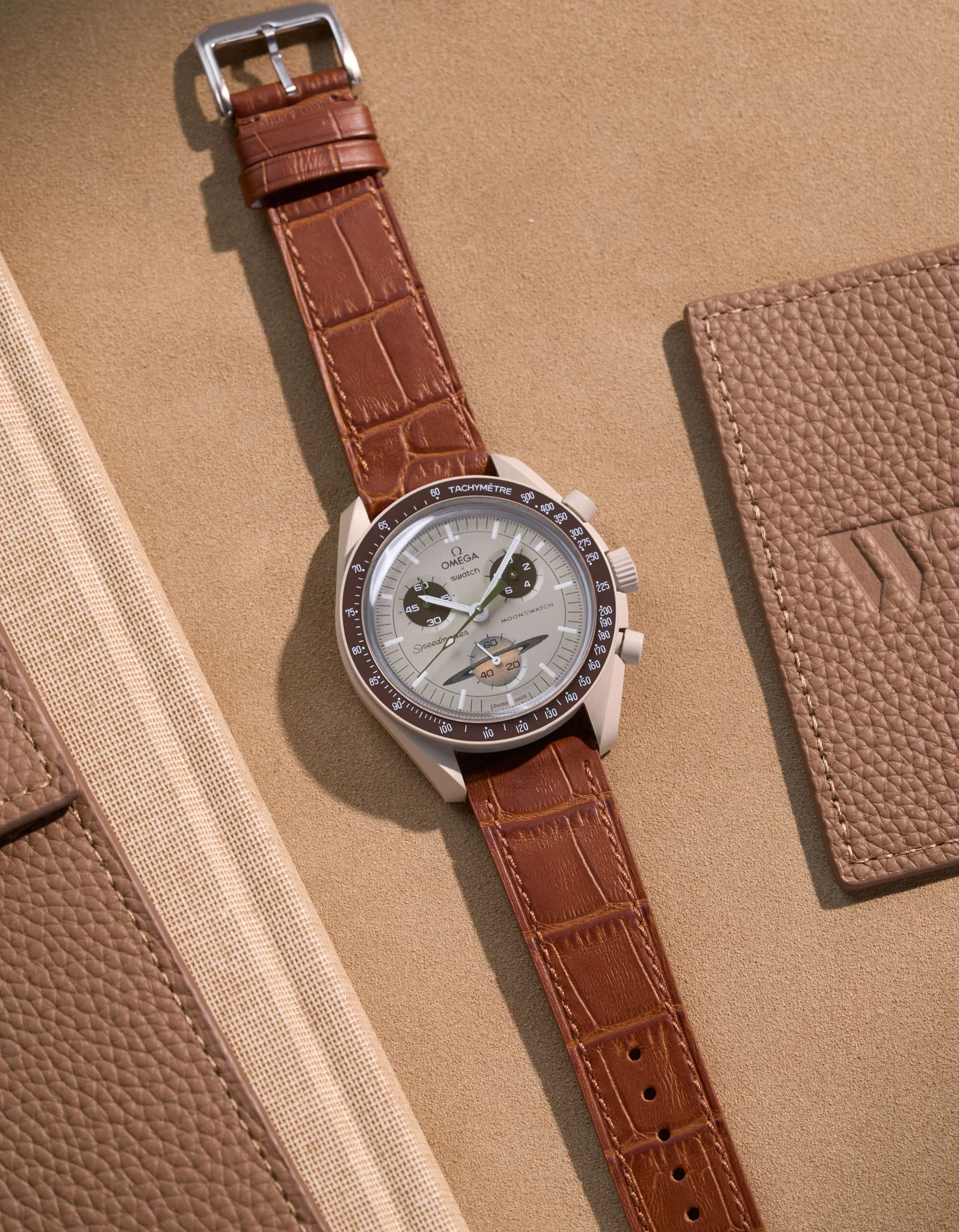 Leather Straps for Omega X Swatch Mission to Saturn - Image 15