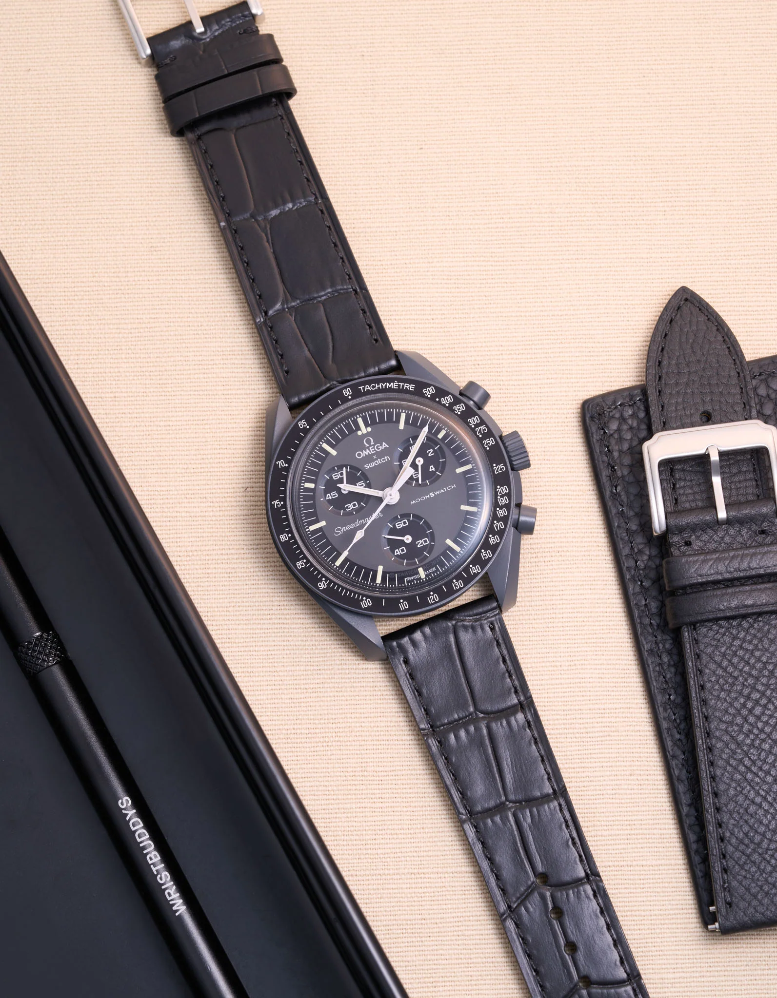 Leather Straps for Omega X Swatch Mission to Mercury - Image 3