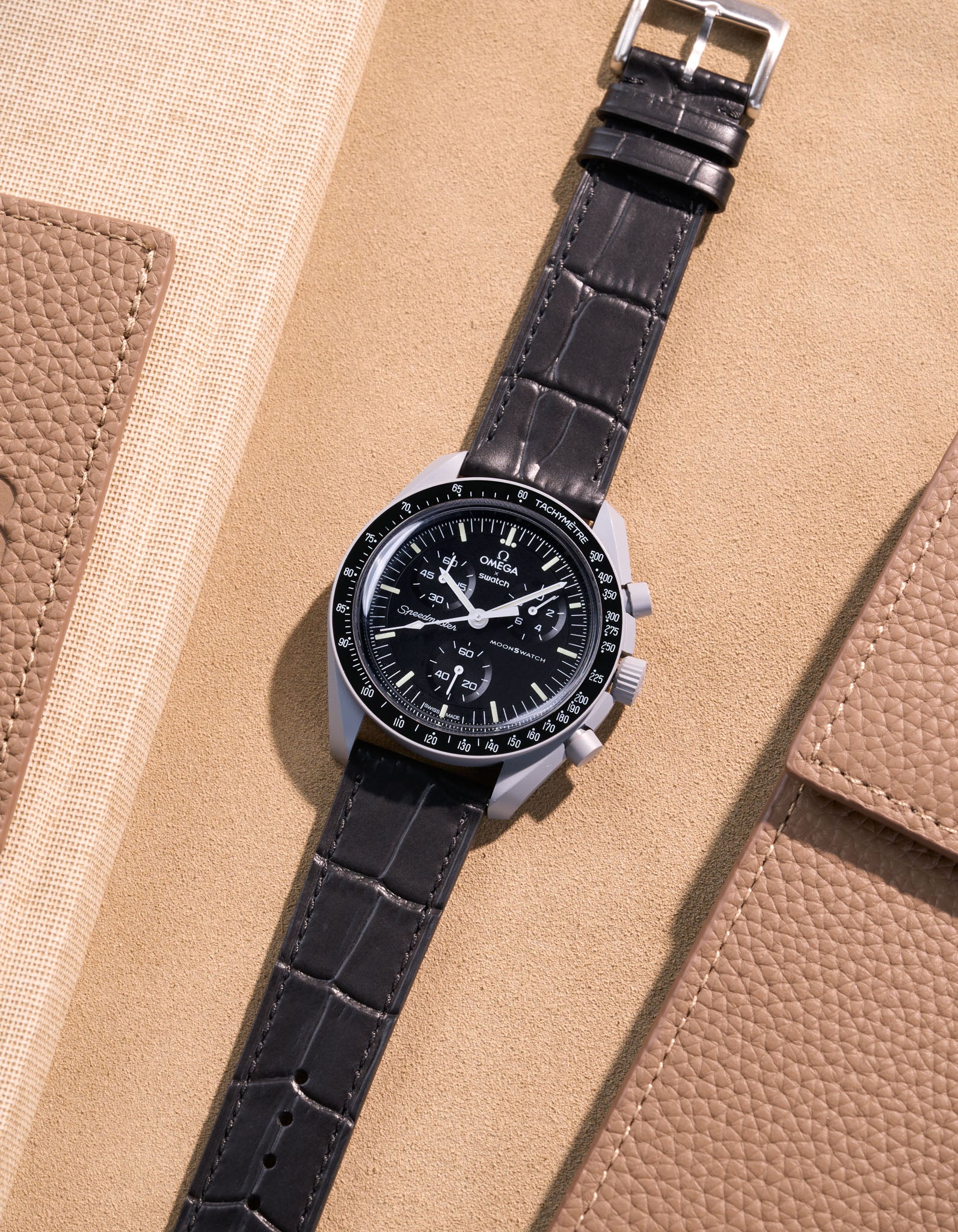 Leather Straps for Omega X Swatch Mission to the Moon - Image 12