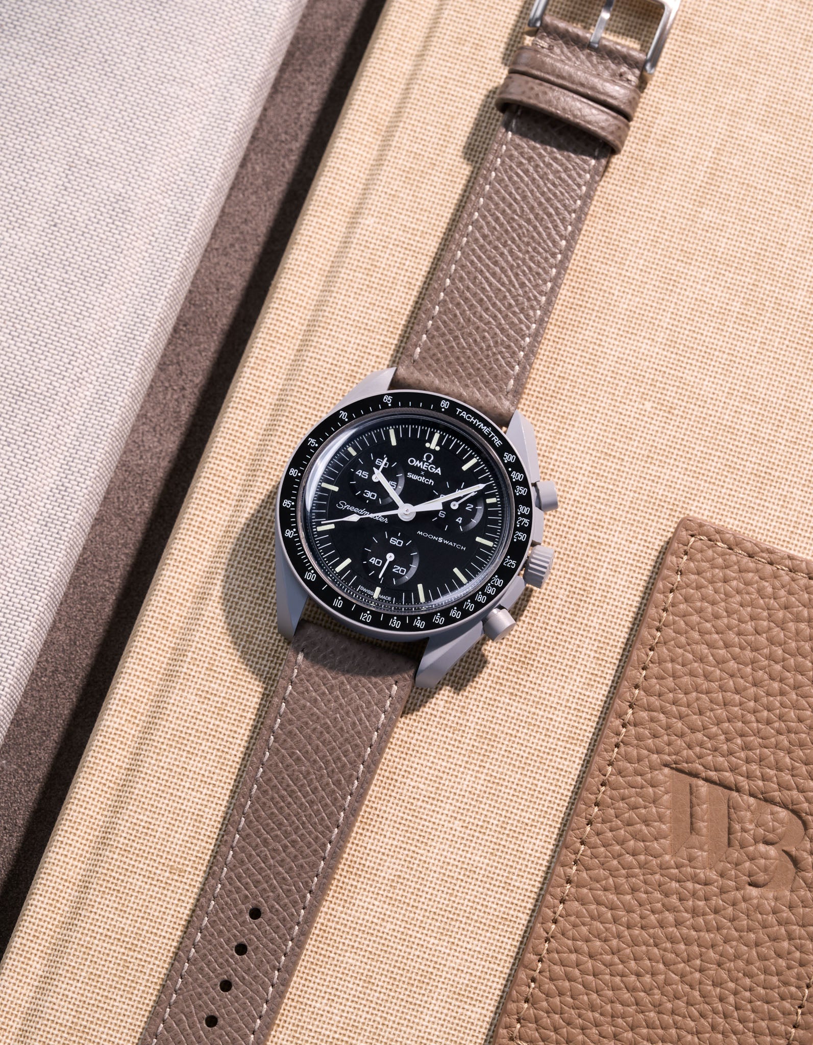 Leather Straps for Omega X Swatch Mission to the Moon - Image 5