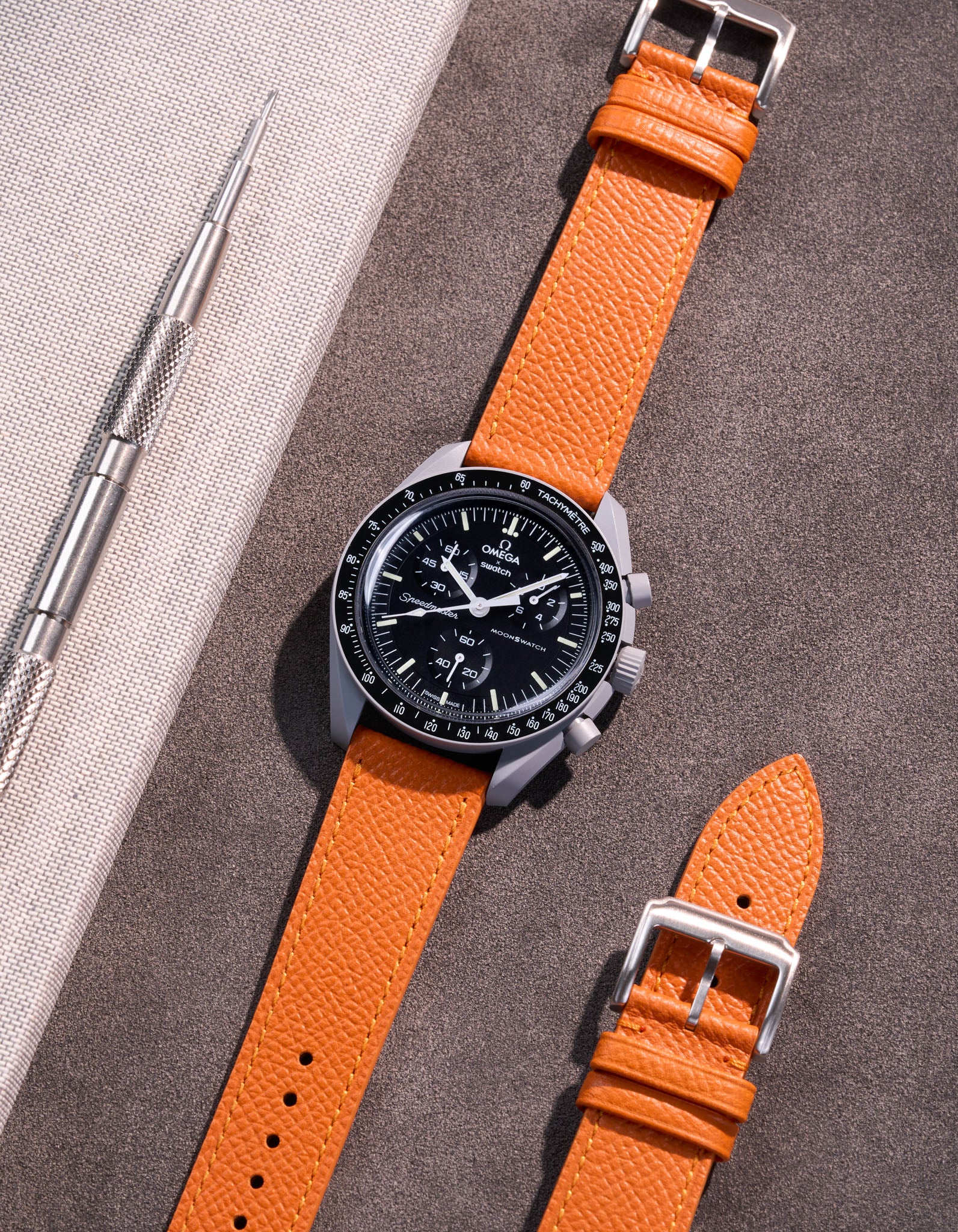 Leather Straps for Omega X Swatch Mission to the Moon - Image 9