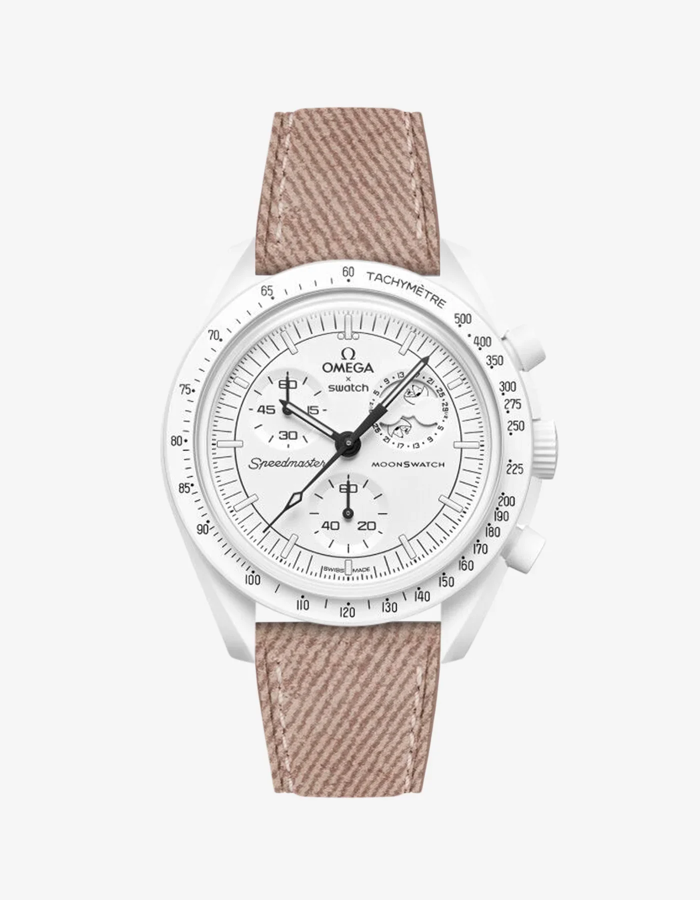 Leather Straps for Omega X Swatch Mission to the Moonphase Full Moon - Image 21