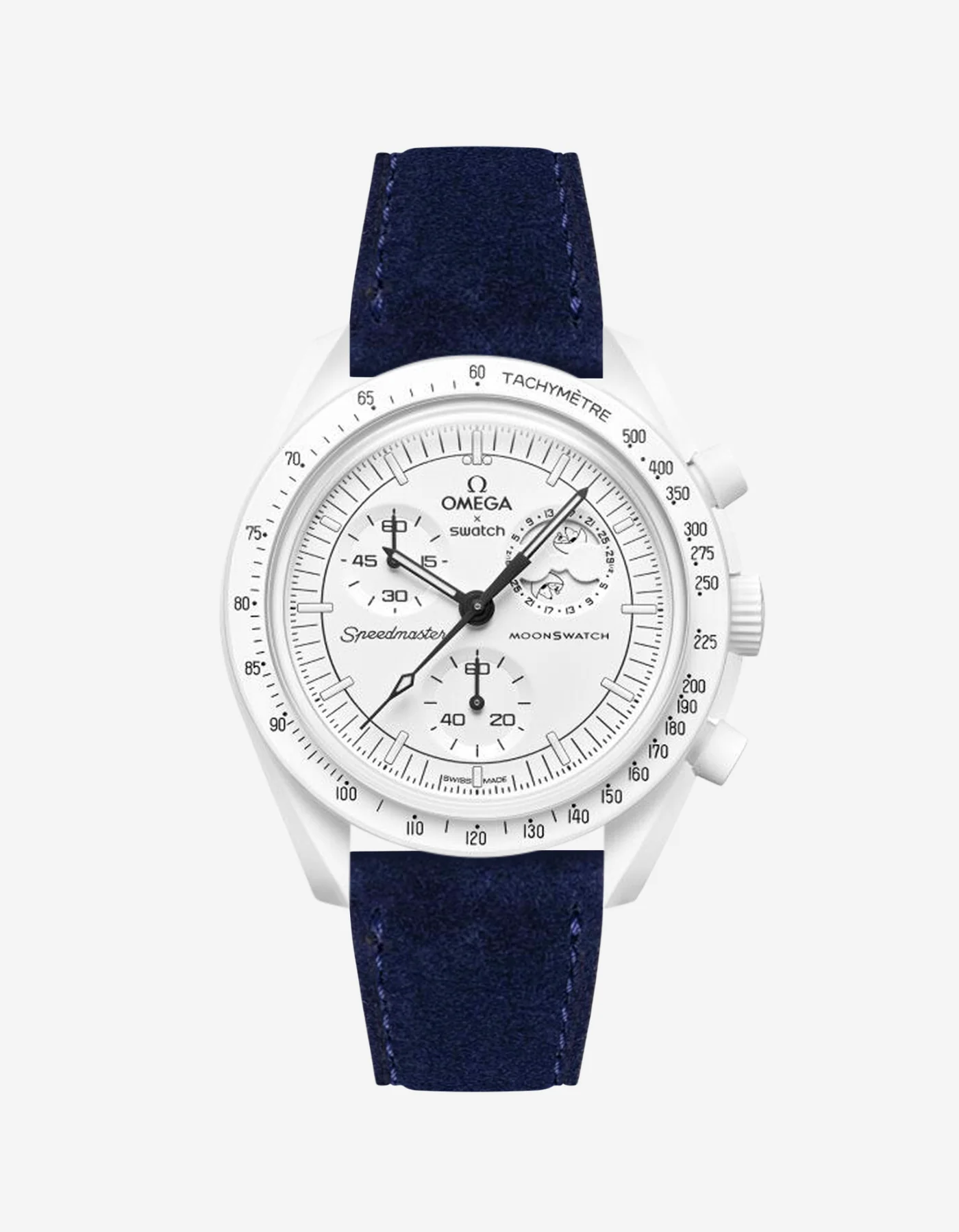 Leather Straps for Omega X Swatch Mission to the Moonphase Full Moon - Image 9