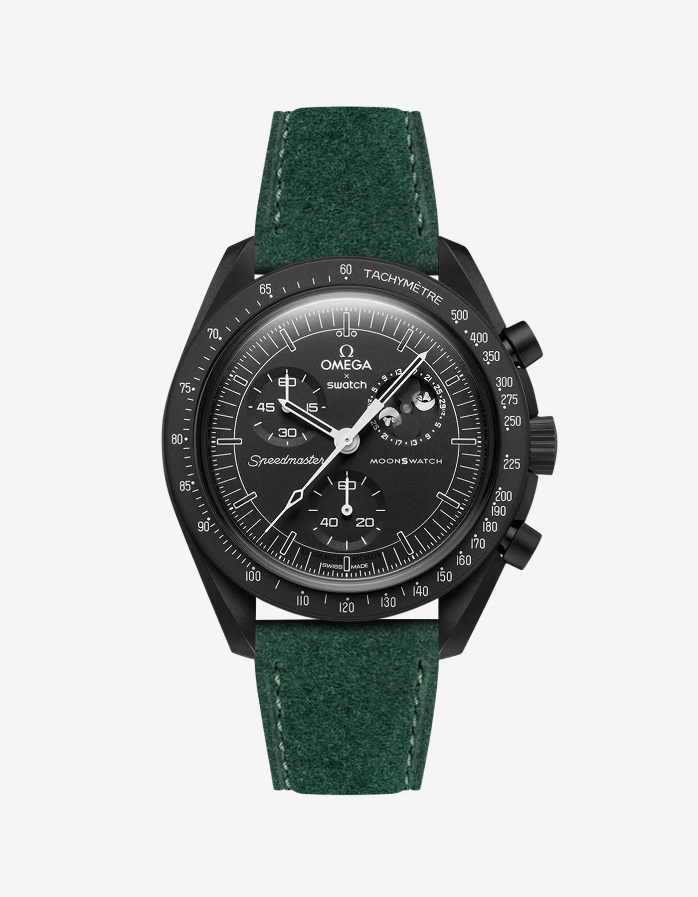 Leather Straps for Omega X Swatch Mission to the Moonphase New Moon - Image 13