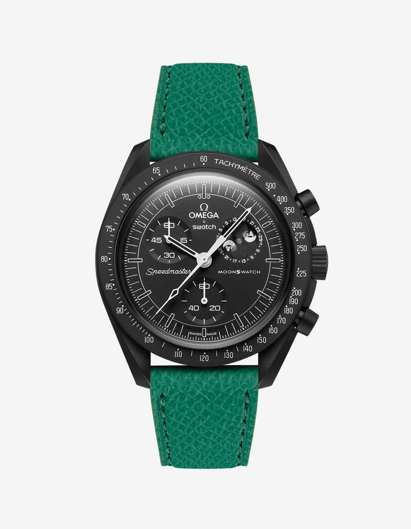 Leather Straps for Omega X Swatch Mission to the Moonphase New Moon - Image 5
