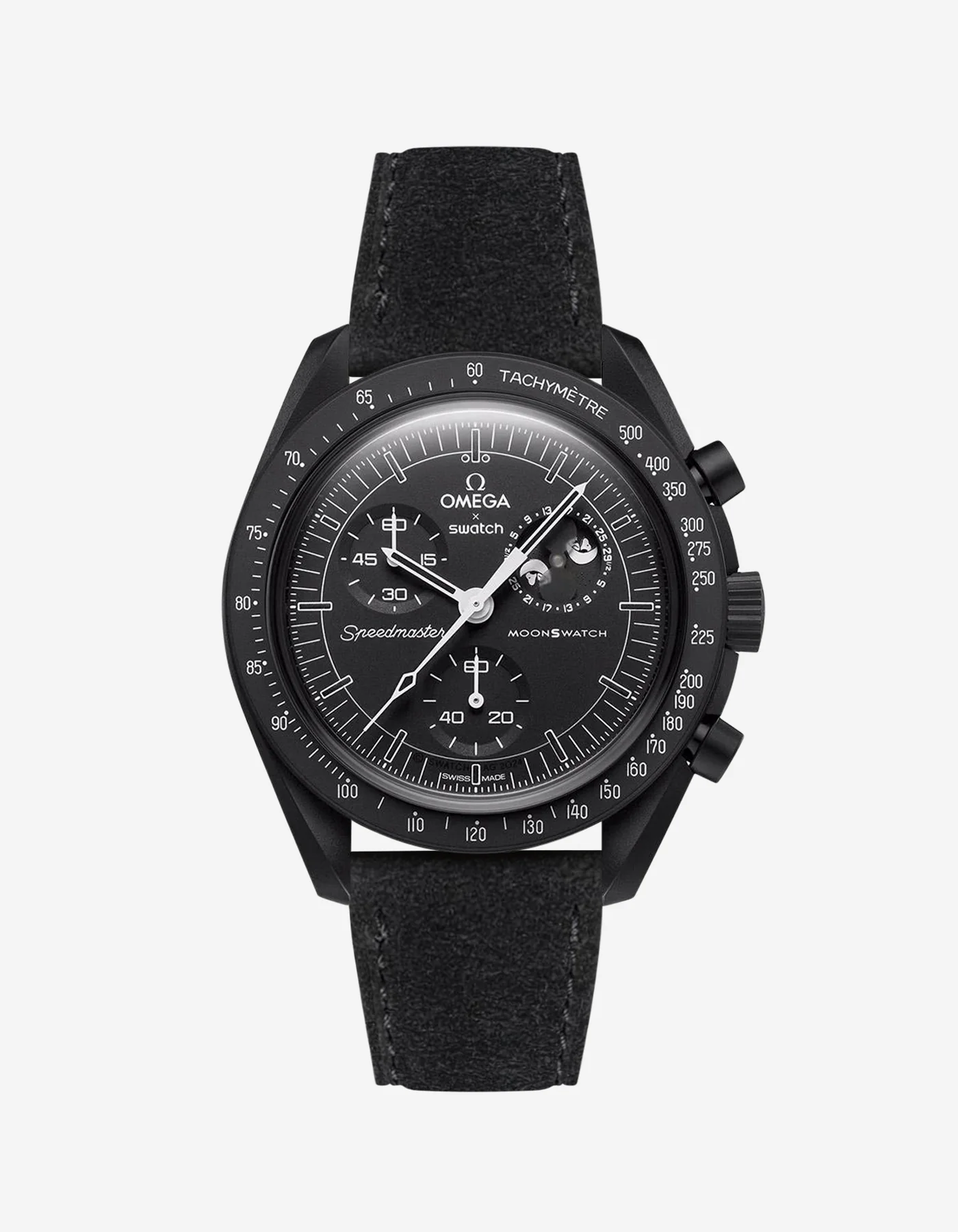 Leather Straps for Omega X Swatch Mission to the Moonphase New Moon - Image 9