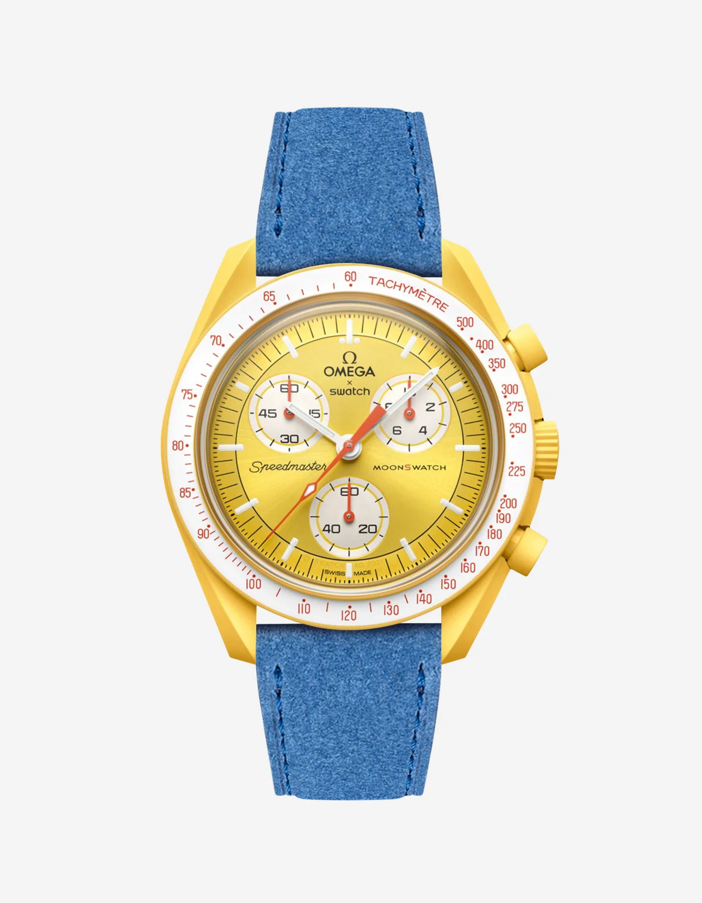 Leather Straps for Omega X Swatch Mission to the Sun