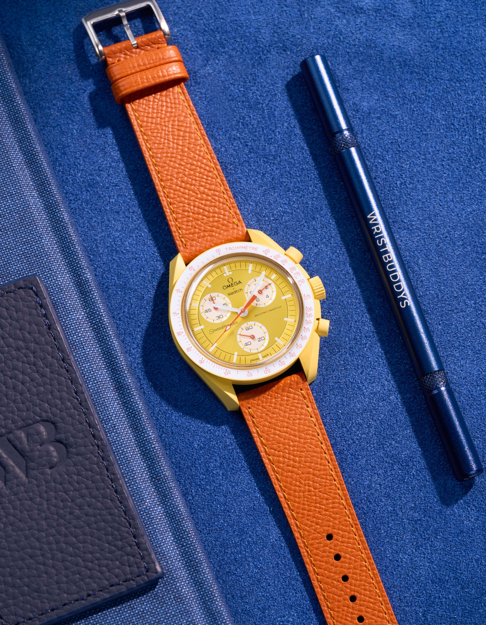 Leather Straps for Omega X Swatch Mission to the Sun - Image 5