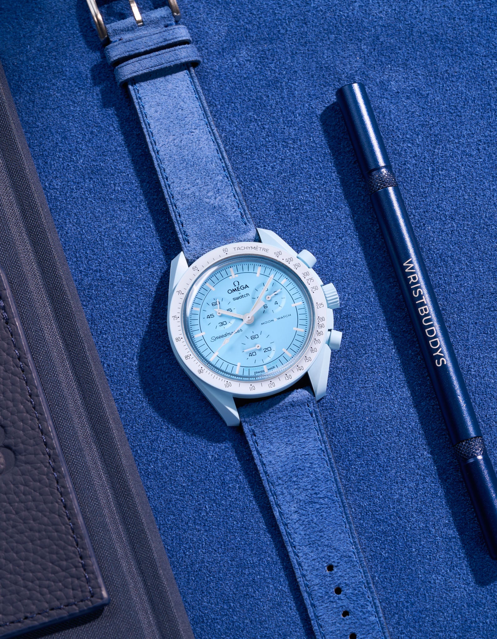 Leather Straps for Omega X Swatch Mission to Uranus - Image 3