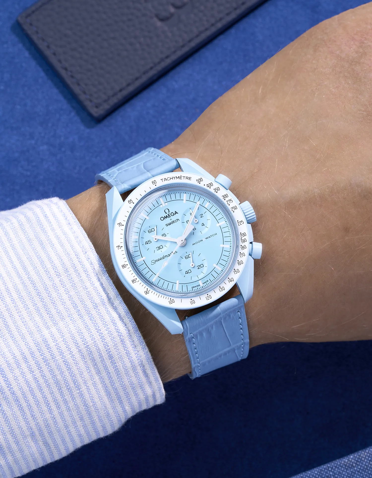 Leather Straps for Omega X Swatch Mission to Uranus - Image 6