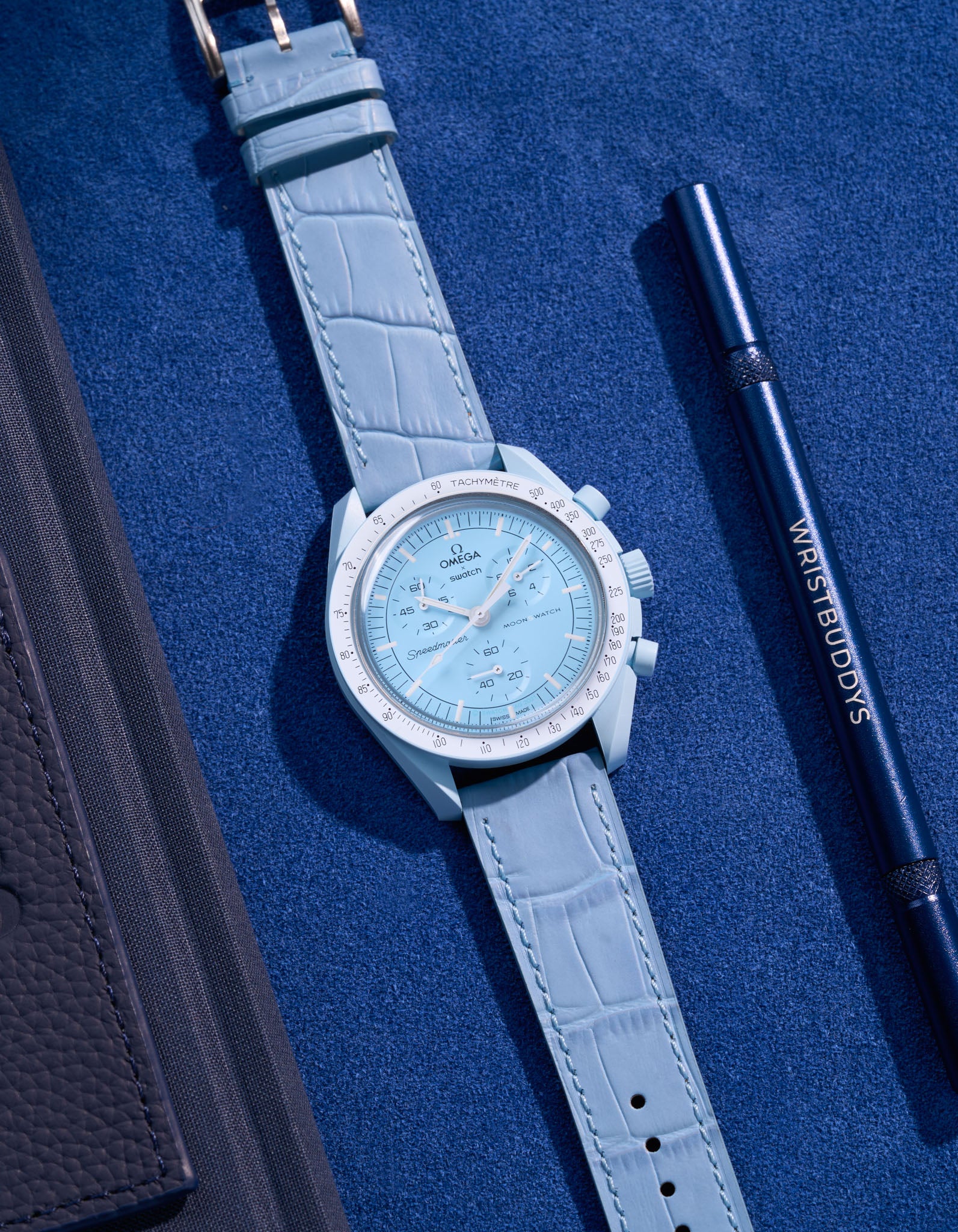 Leather Straps for Omega X Swatch Mission to Uranus - Image 7