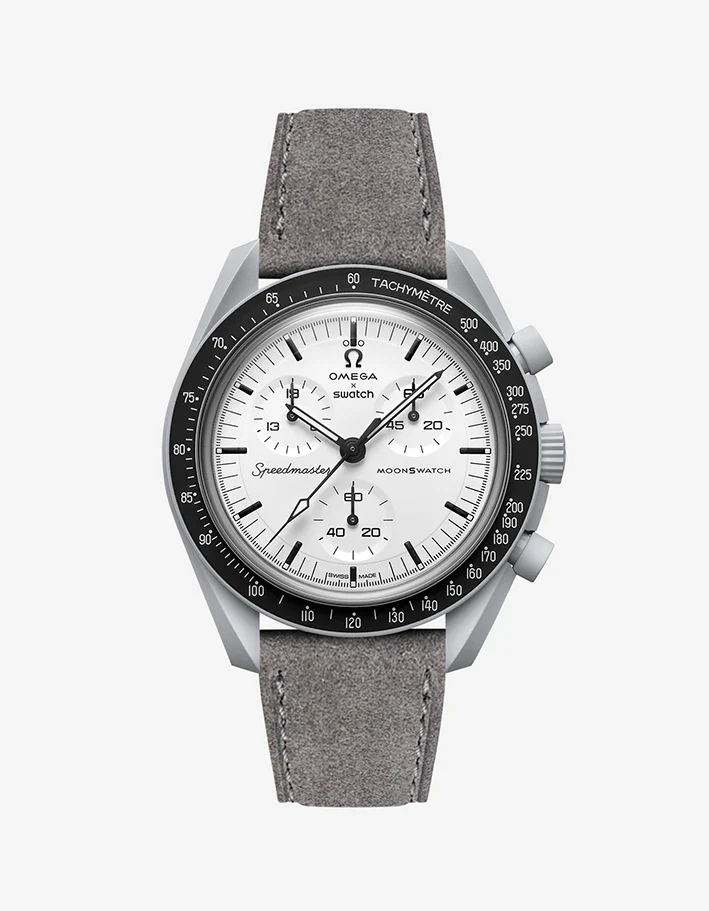 Leather Straps for Omega X Swatch MoonSwatch 1965