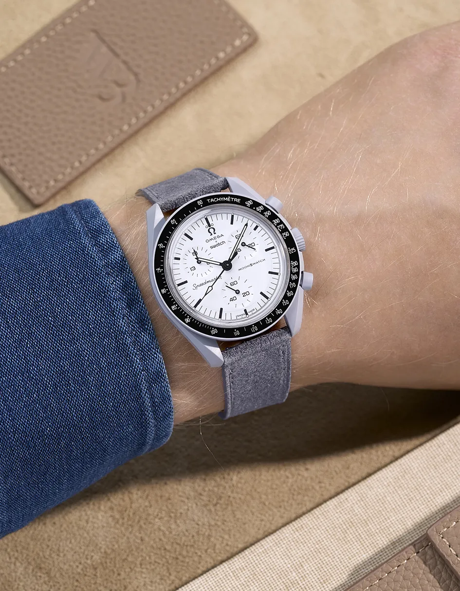 Leather Straps for Omega X Swatch MoonSwatch 1965 - Image 2