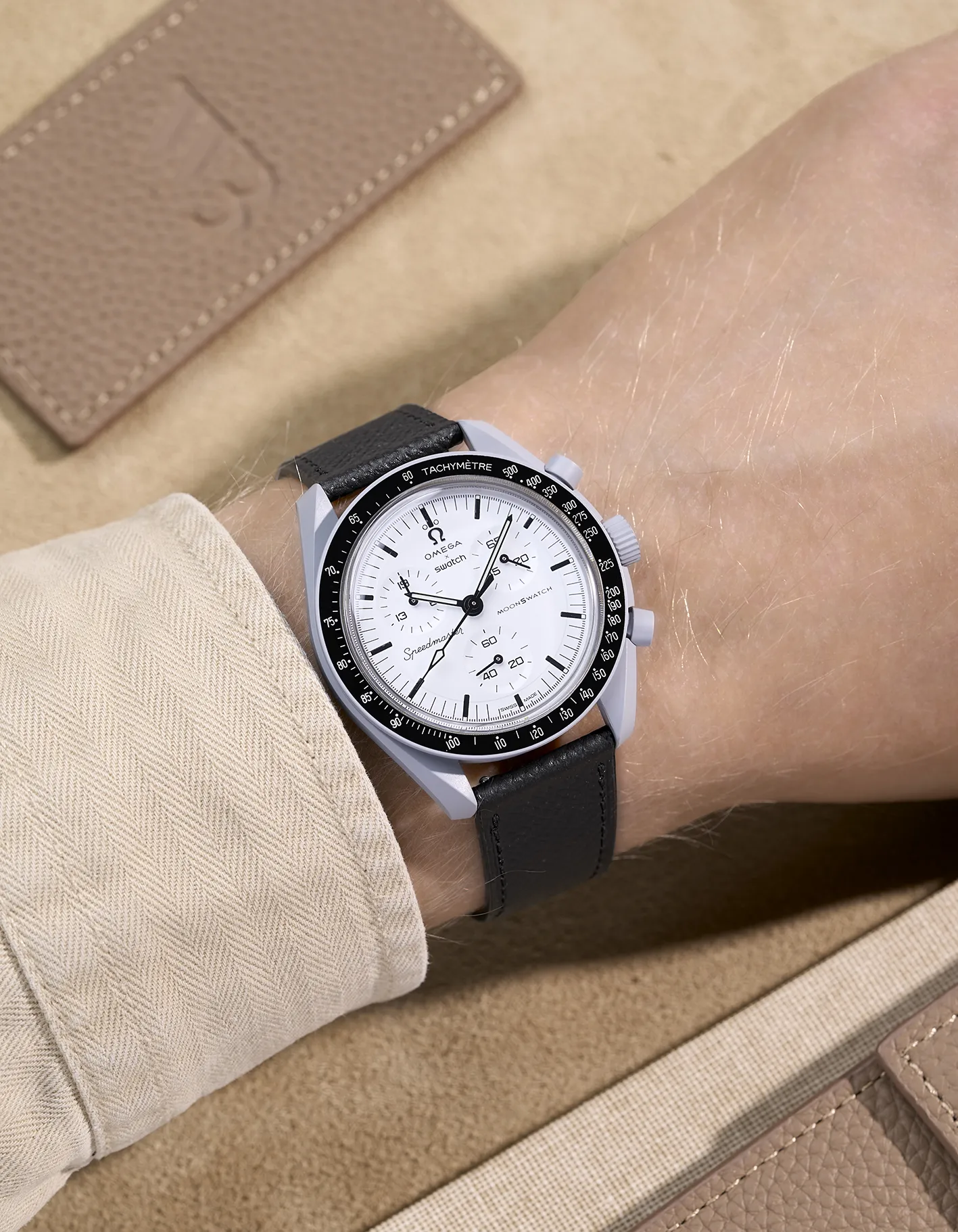 Leather Straps for Omega X Swatch MoonSwatch 1965 - Image 5