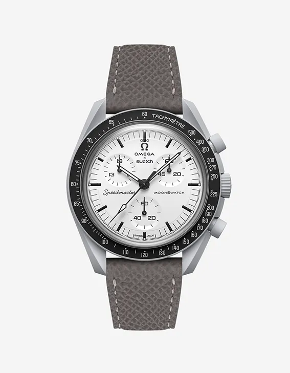 Leather Straps for Omega X Swatch MoonSwatch 1965 - Image 7