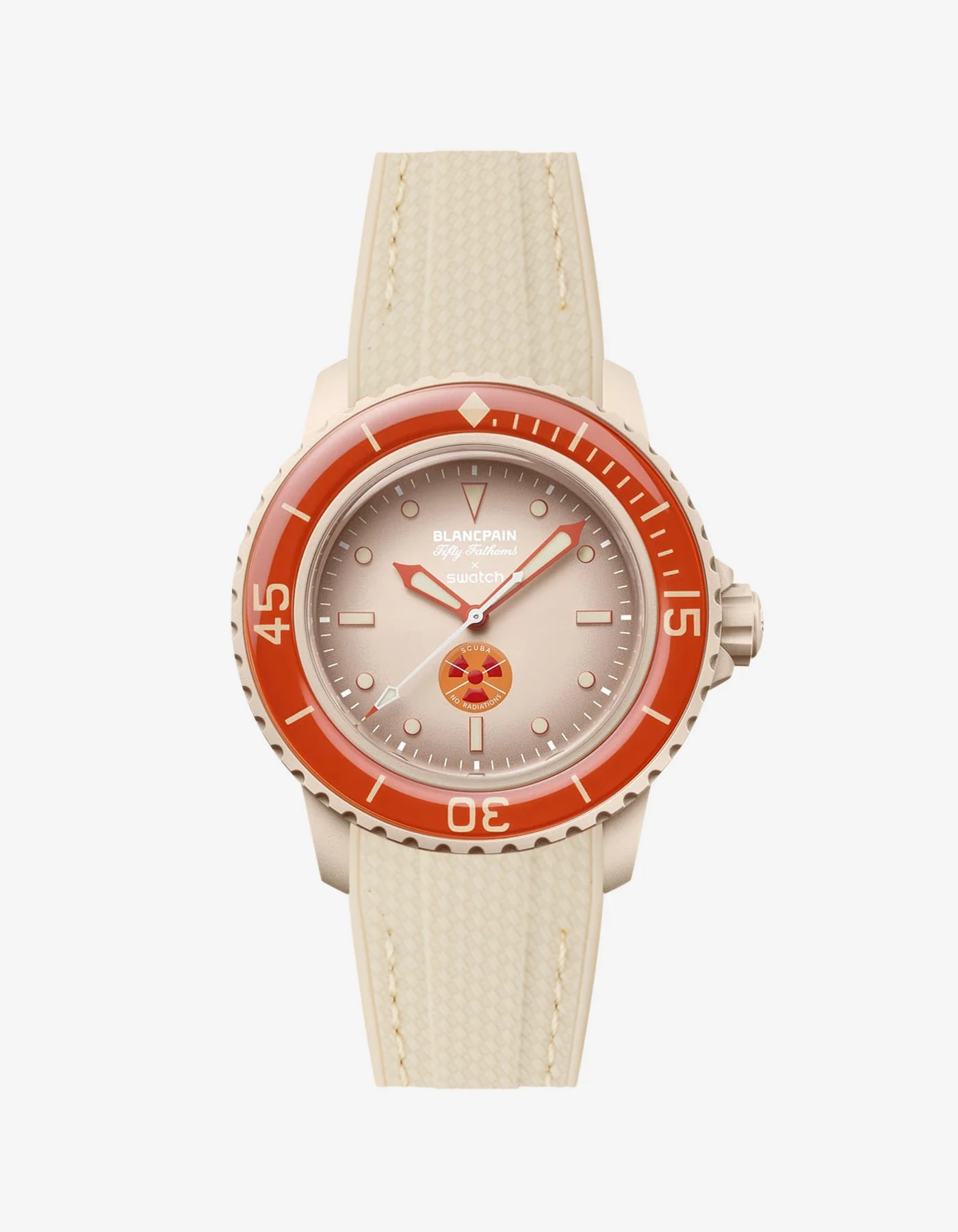 Rubber Strap for Blancpain X Swatch Arctic Ocean - Image 11